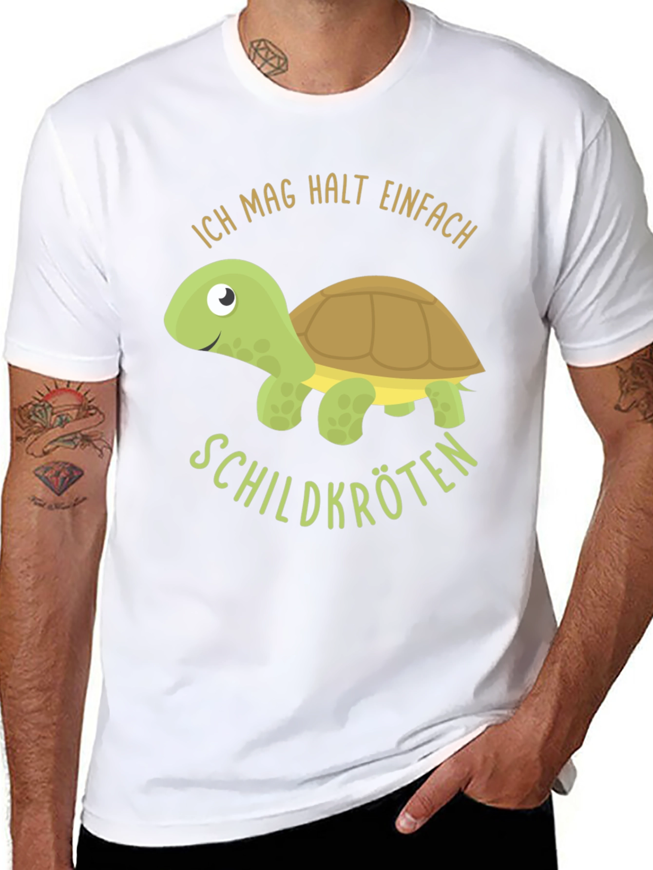 Turtle Lover Tee - Ich Mag Halt Einfach Schildkröten