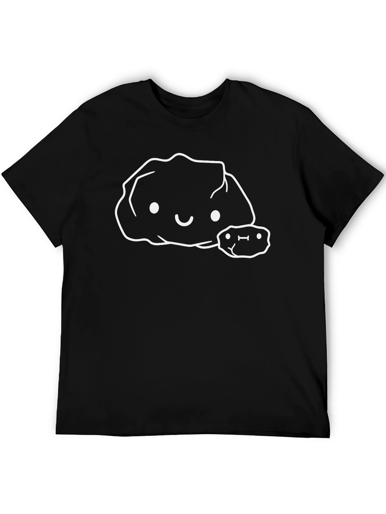 Cute Rock Family Black T-Shirt