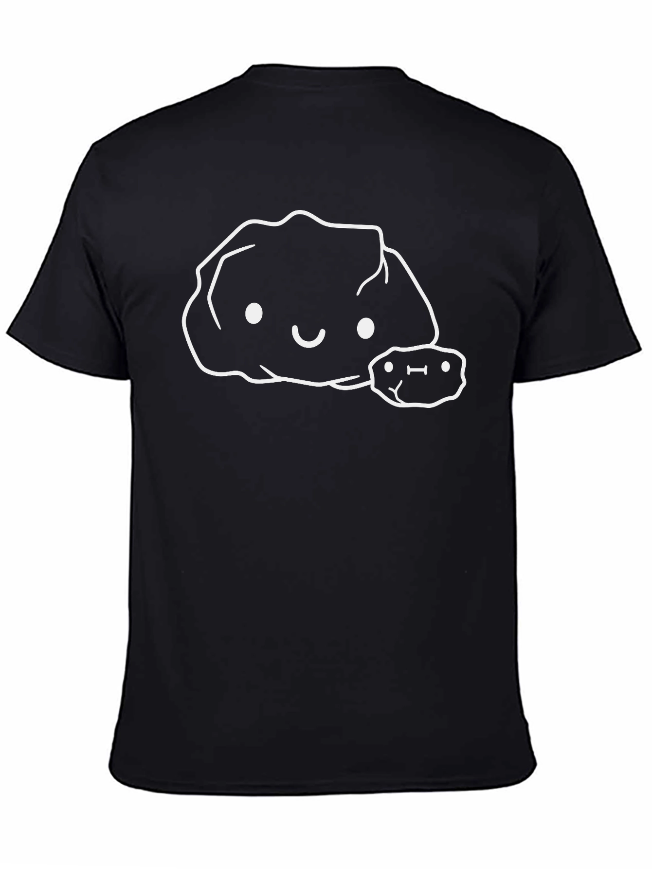 Cute Rock Family Black T-Shirt