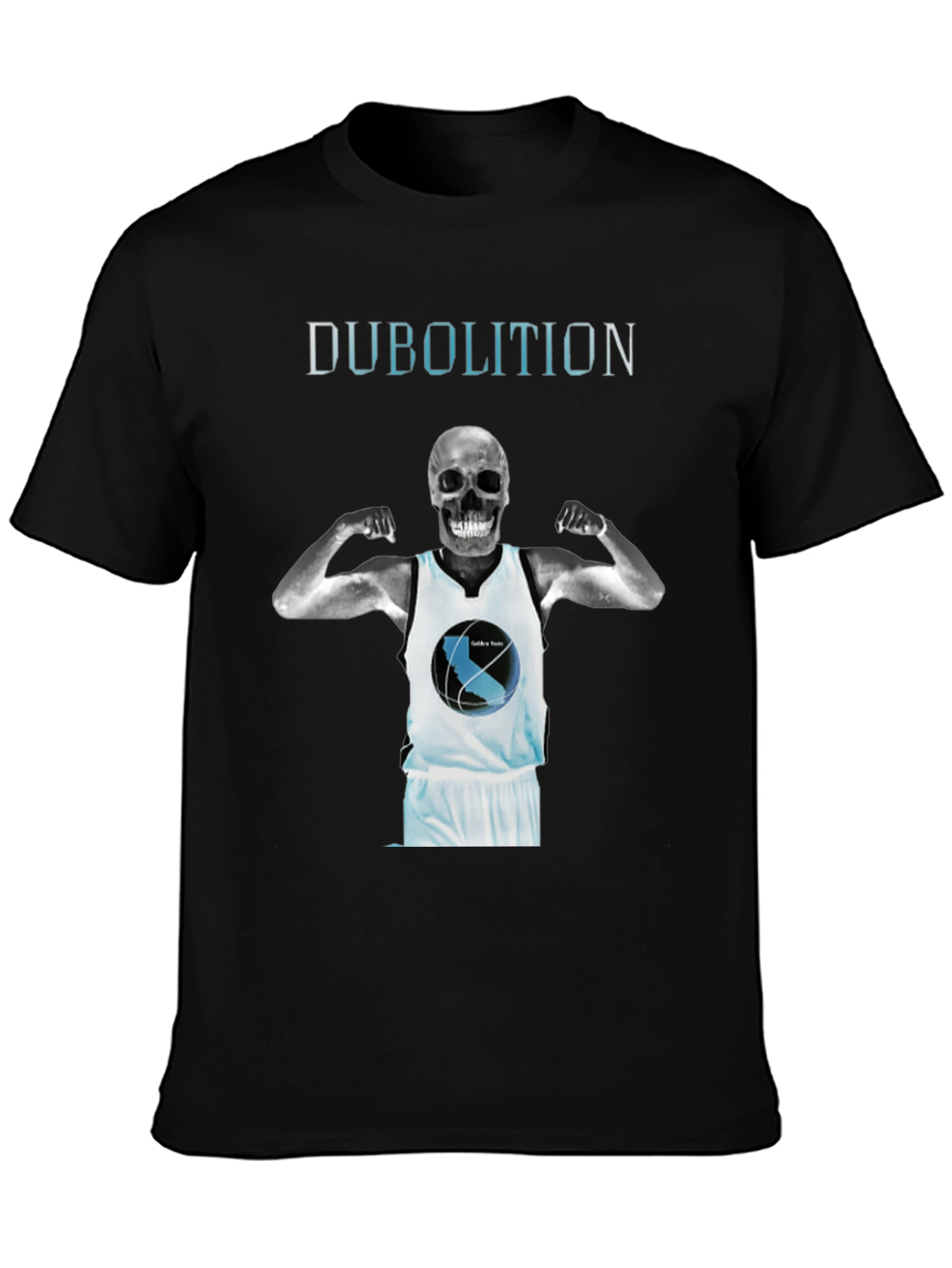 Dubolition Skull Basketball Graphic Tee
