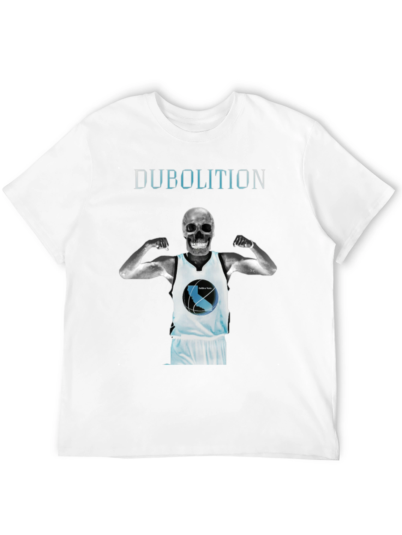 Dubolition Skull Basketball Graphic Tee