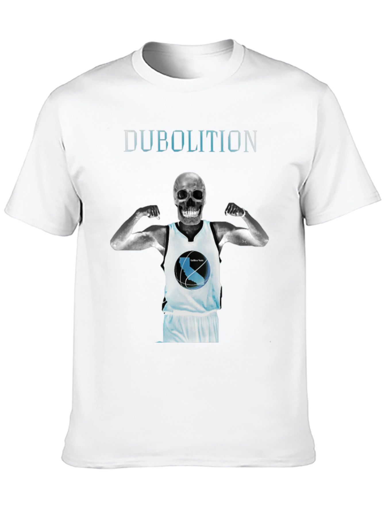 Dubolition Skull Basketball Graphic Tee