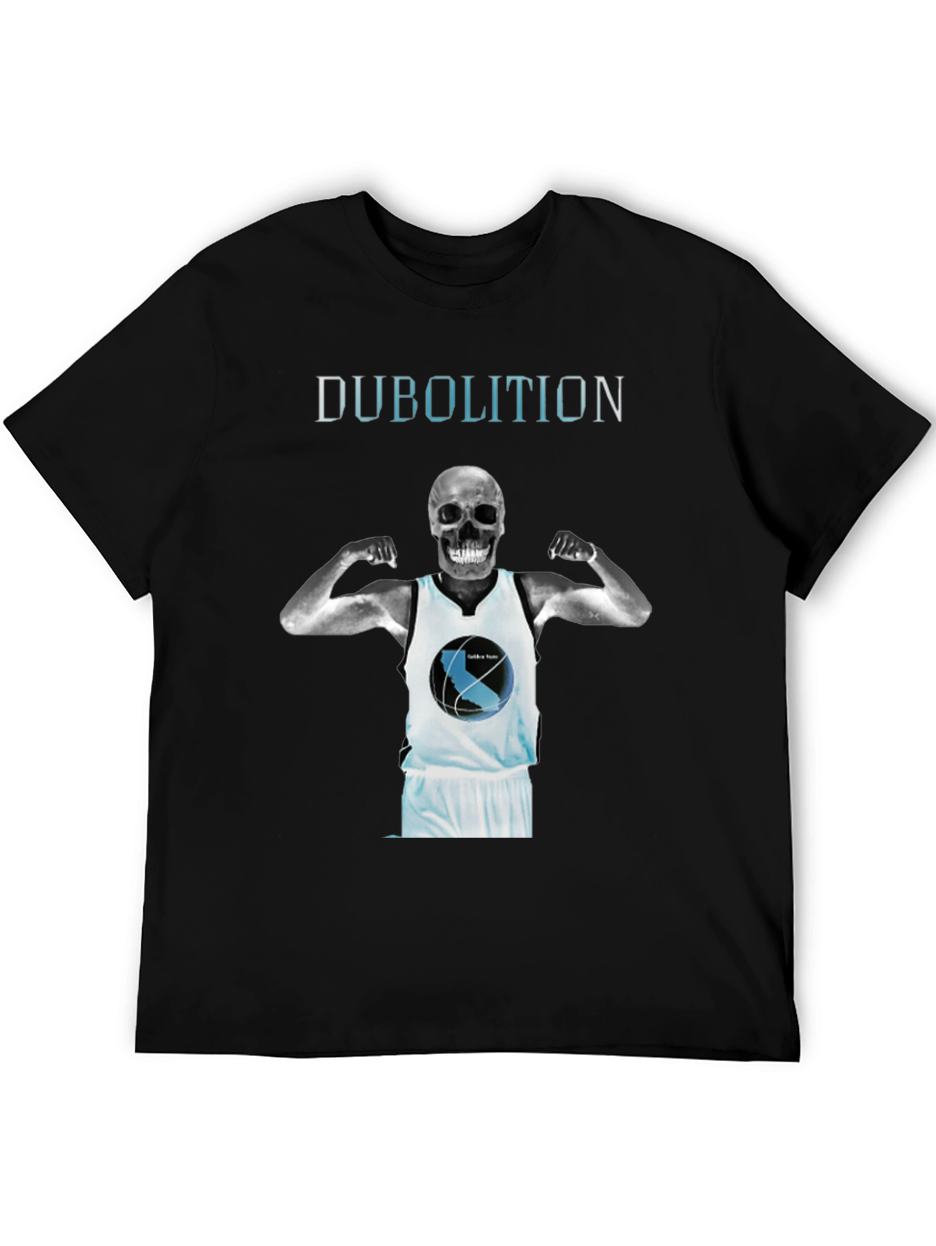 Dubolition Skull Basketball Graphic Tee