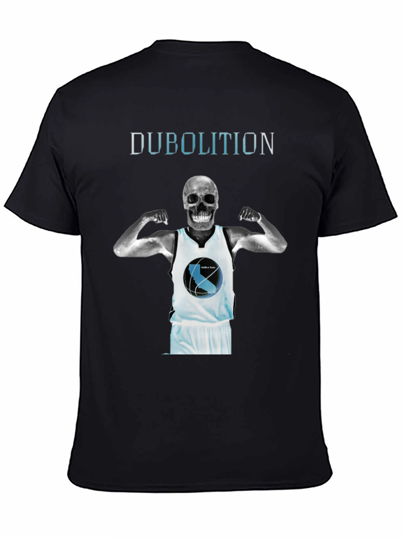 Dubolition Skull Basketball Graphic Tee