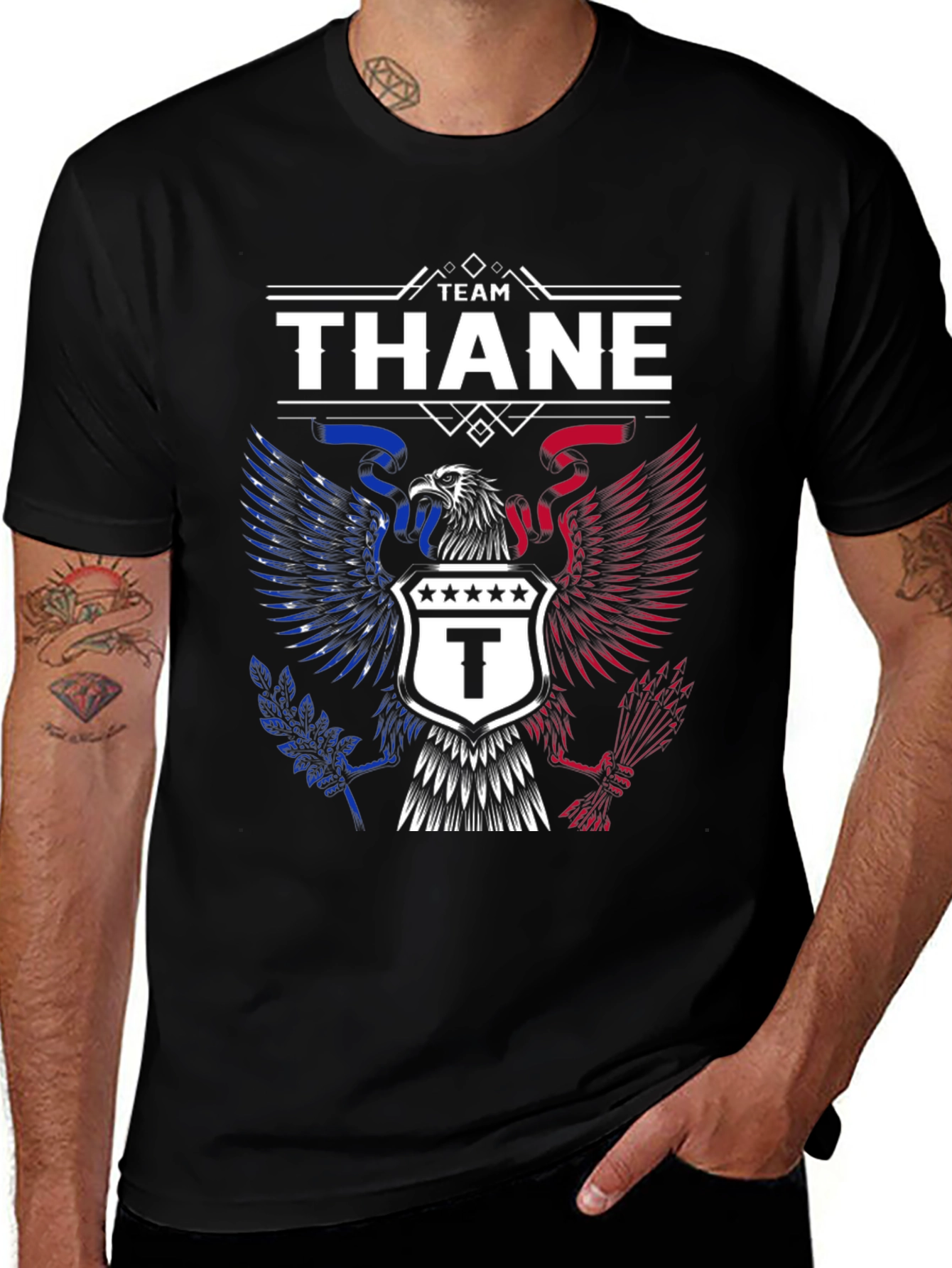 Team Thane Patriotic Eagle T-Shirt