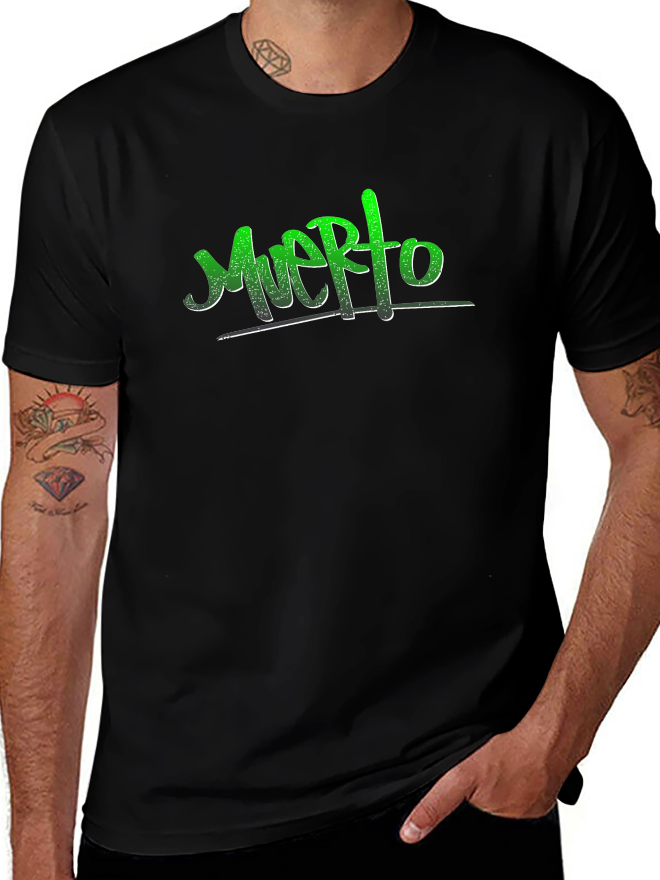 Muerto Graphic Tee - Black