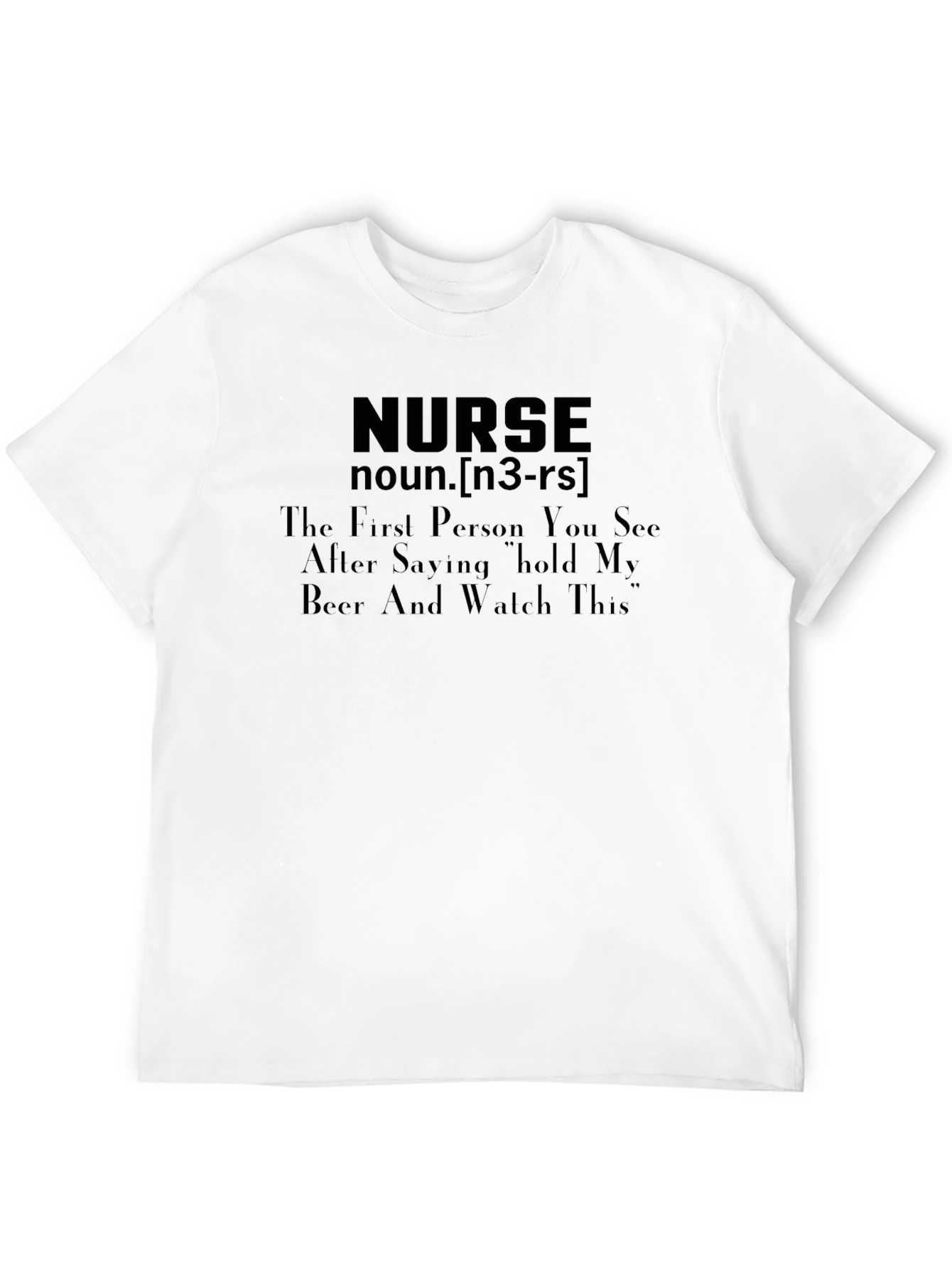 Nurse Definition Graphic T-Shirt
