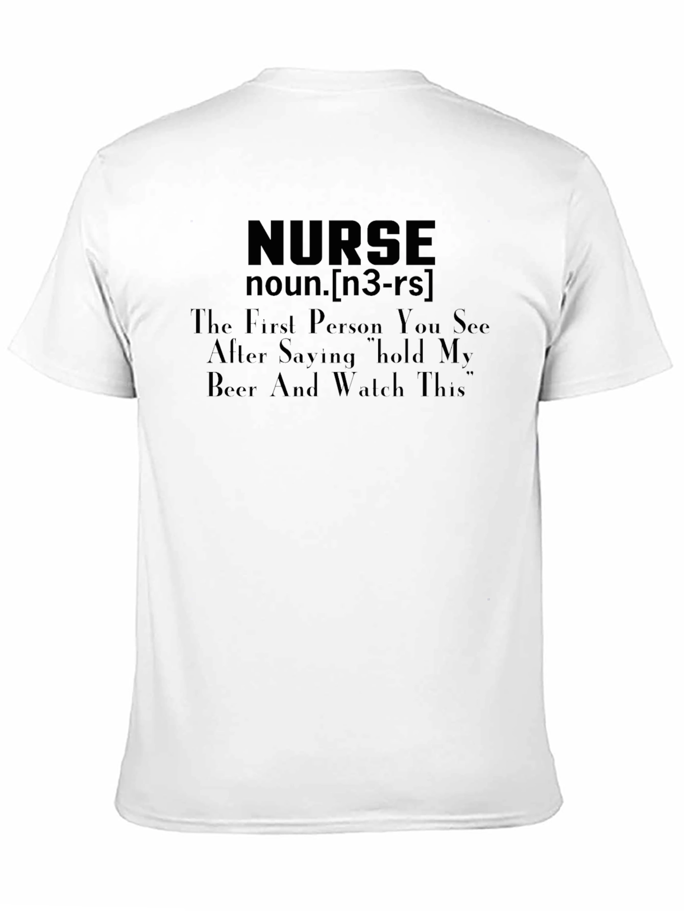 Nurse Definition Graphic T-Shirt