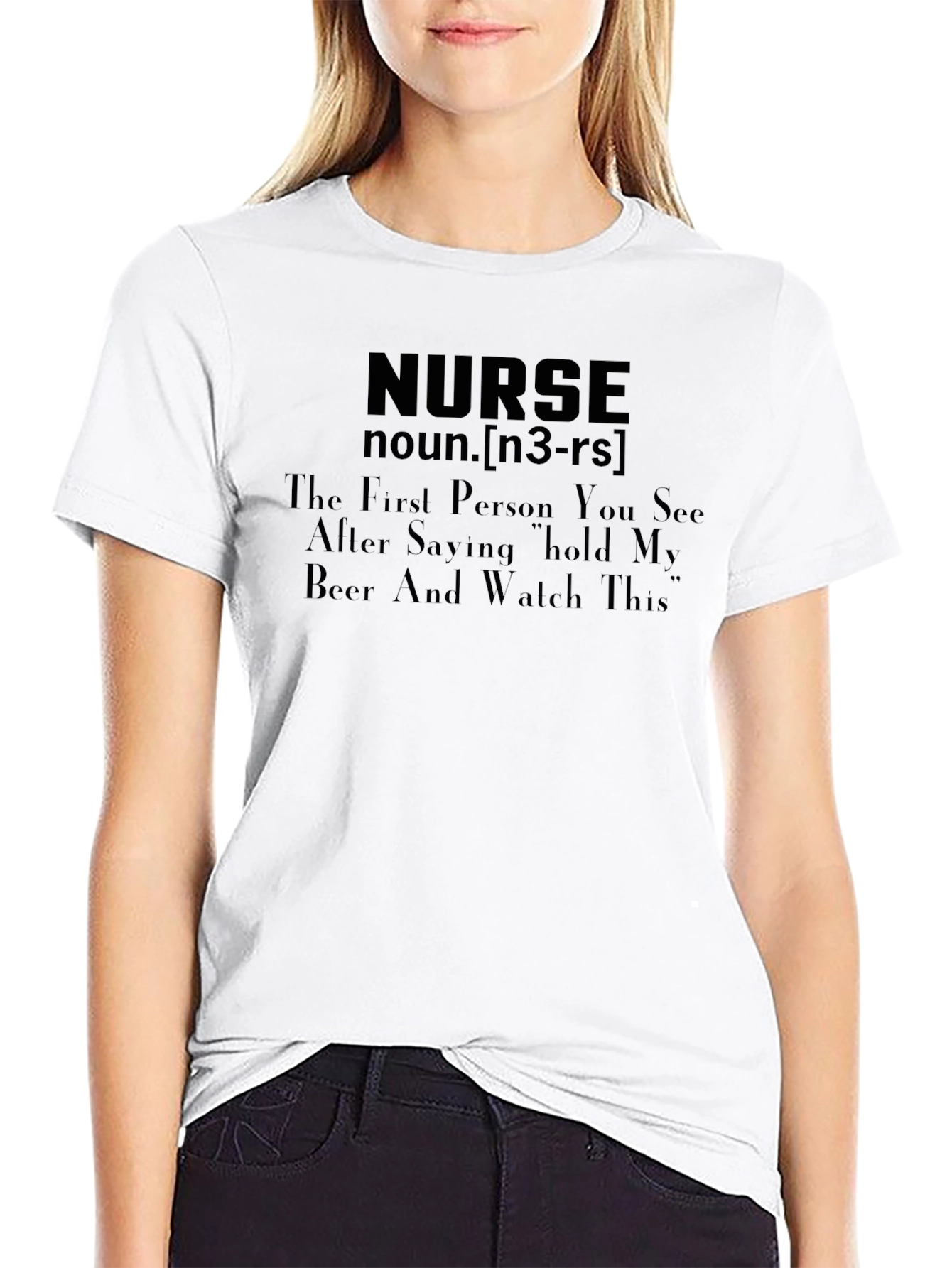 Nurse Definition Graphic T-Shirt