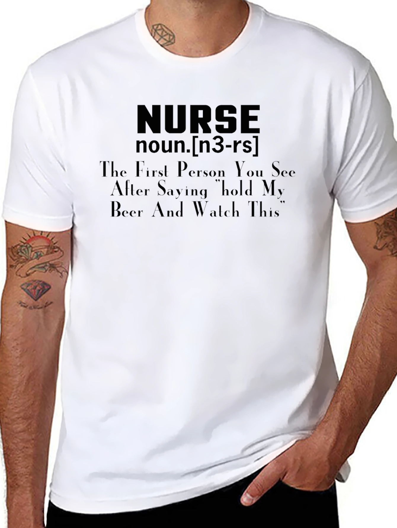 Nurse Definition Graphic T-Shirt