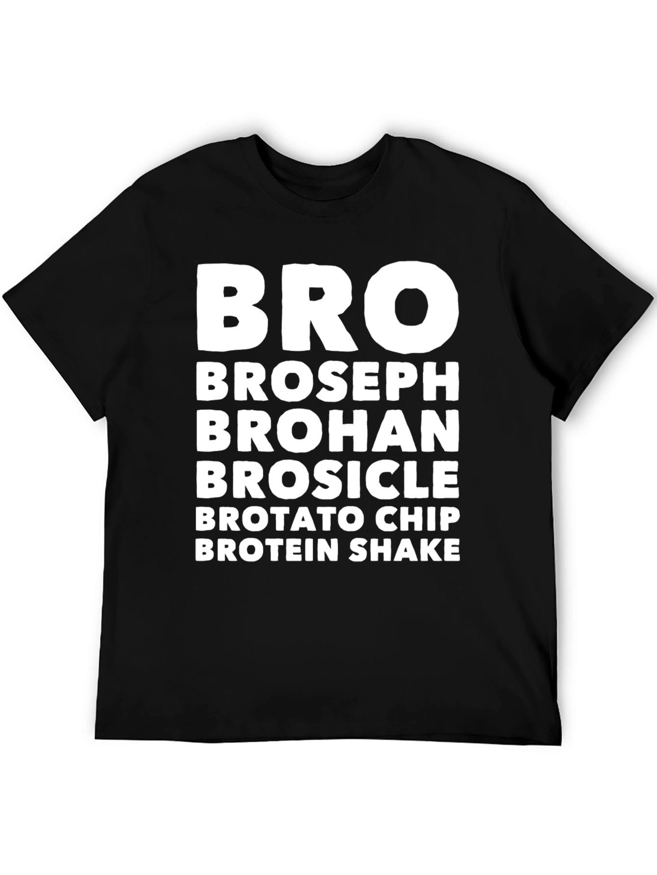 Bro Novelty Graphic T-Shirt