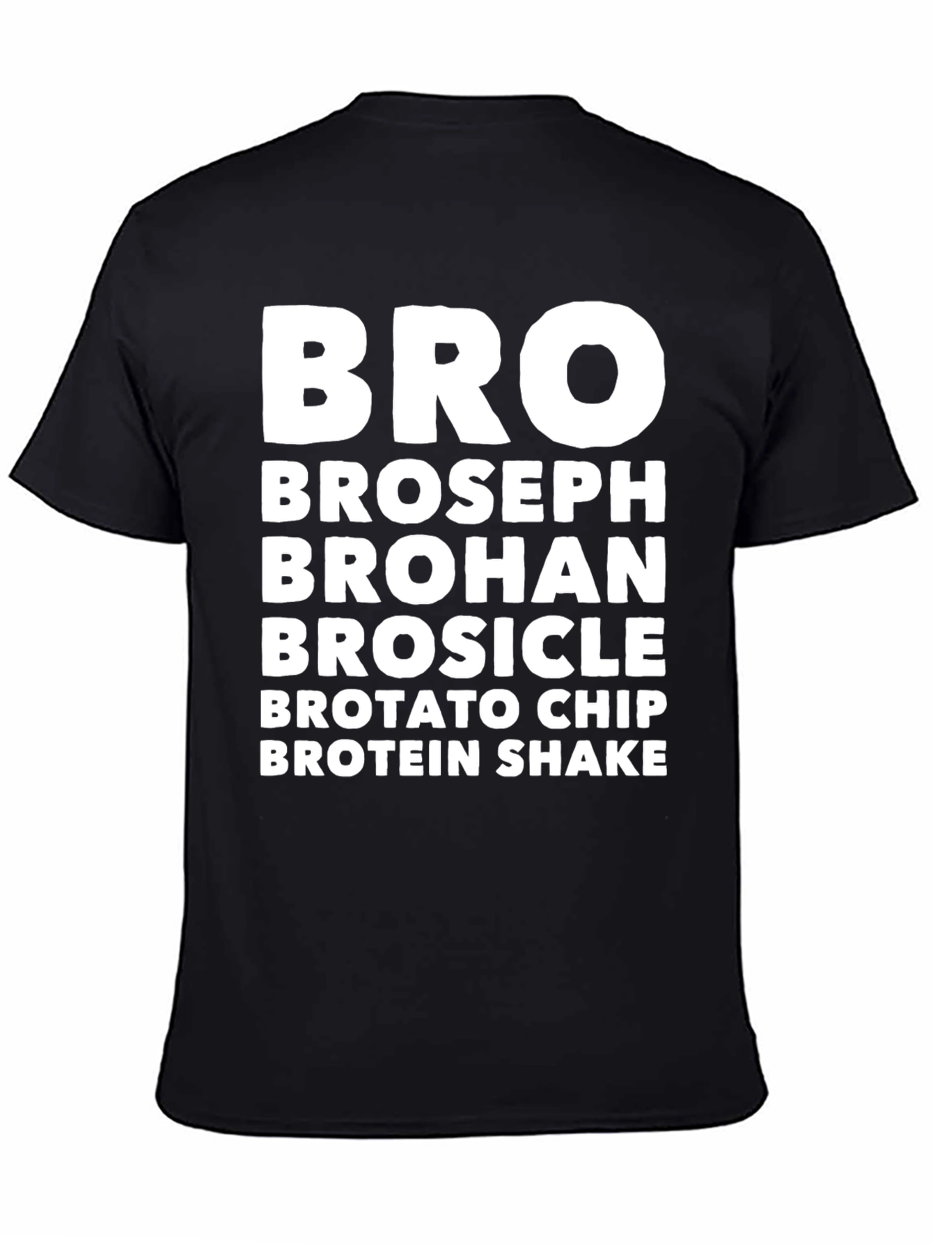 Bro Novelty Graphic T-Shirt