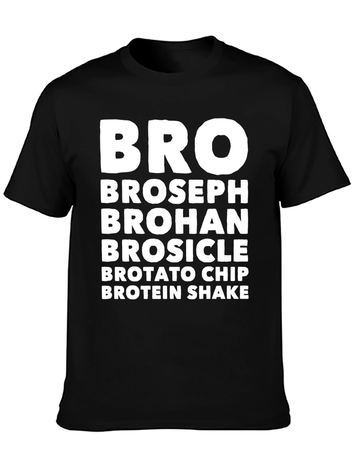 Bro Novelty Graphic T-Shirt