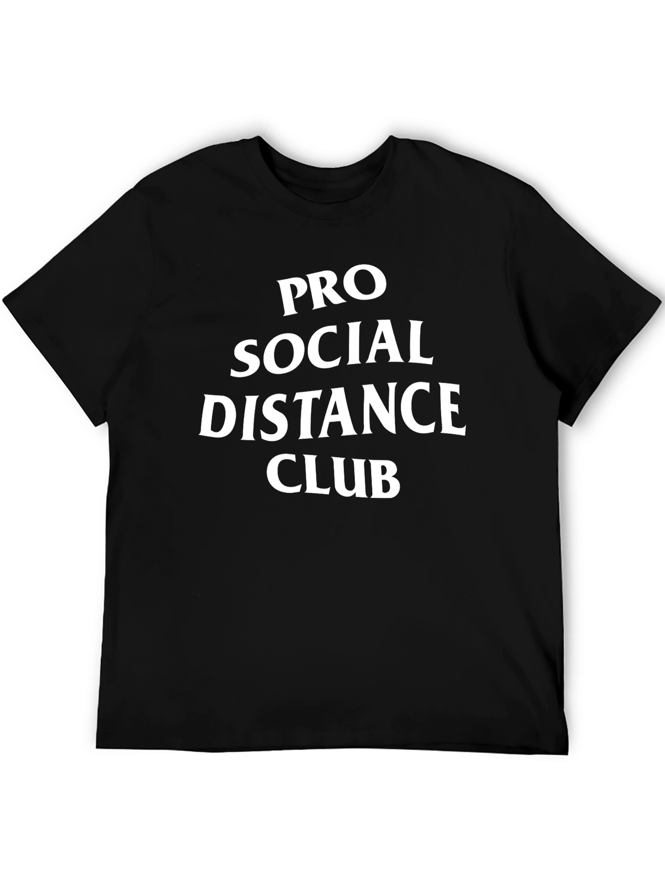 Pro Social Distance Club Graphic Tee