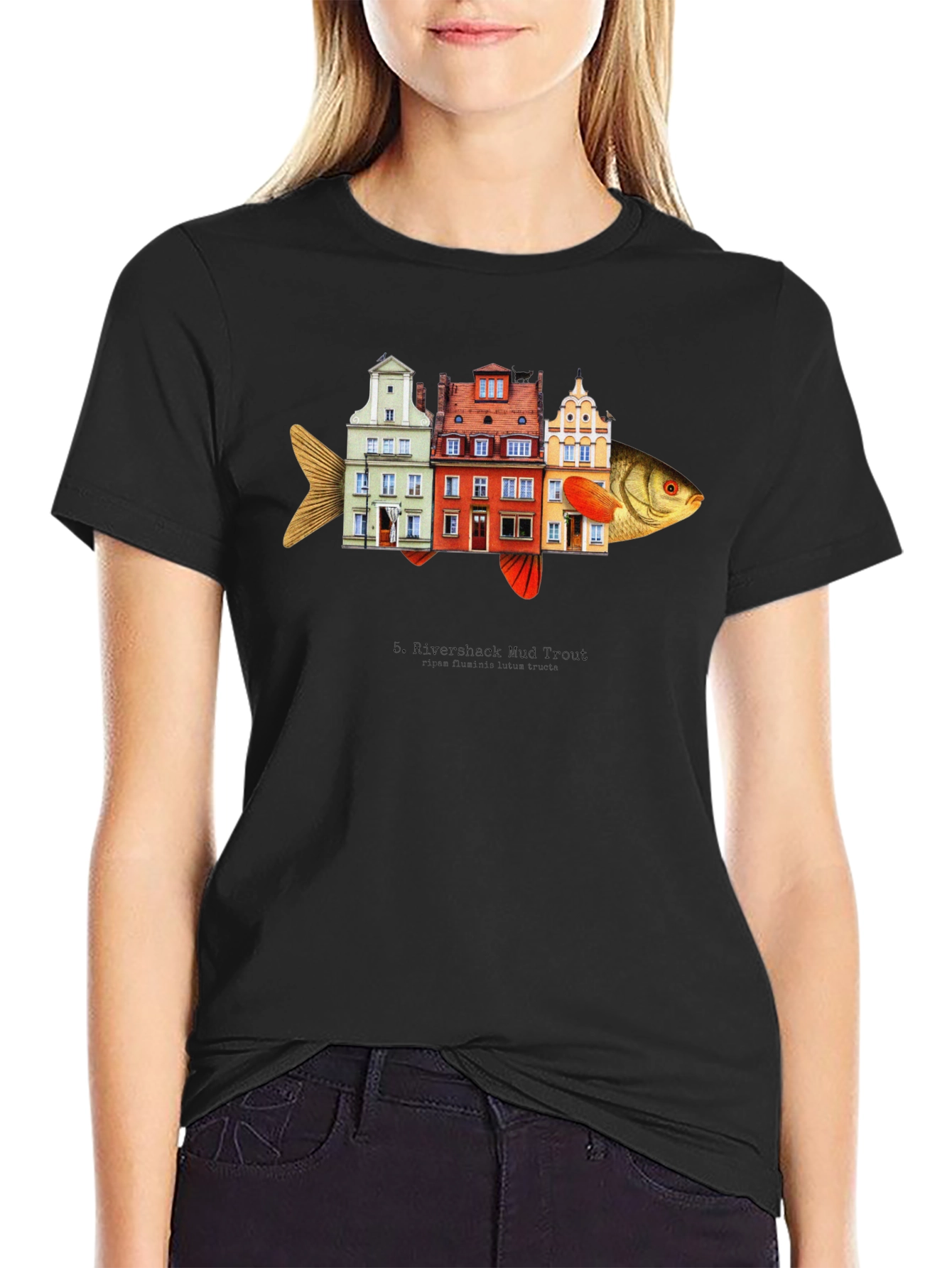 Riverbank Trout Graphic T-Shirt