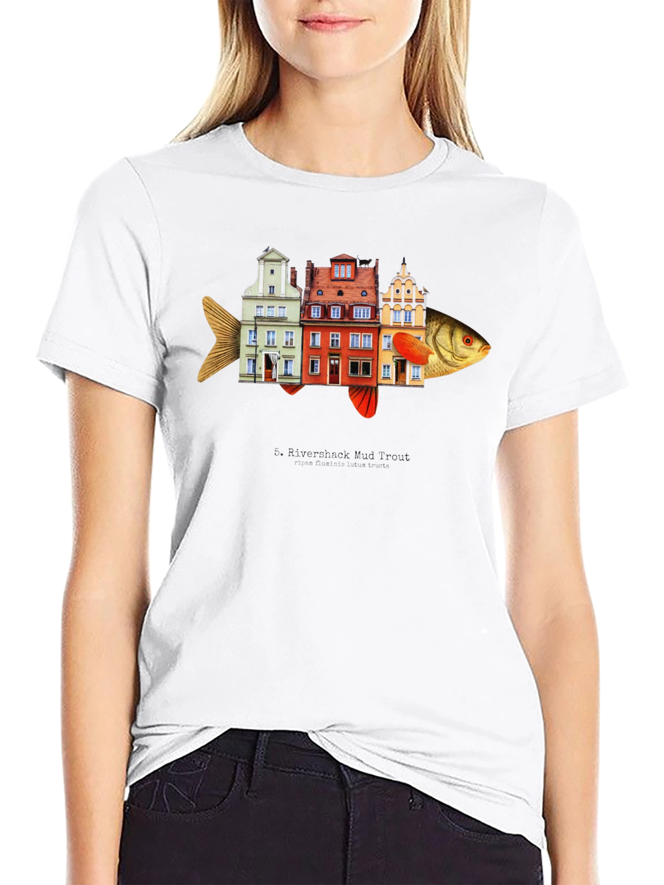 Riverbank Trout Graphic T-Shirt