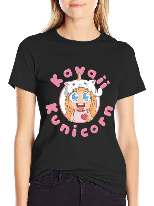 Kawaii Kunicorn T-Shirt: Cute Anime Style