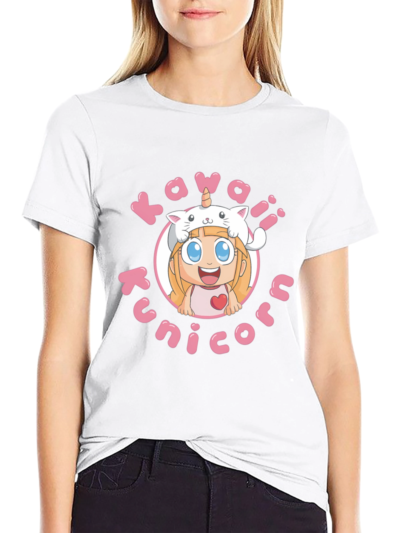 Kawaii Kunicorn T-Shirt: Cute Anime Style