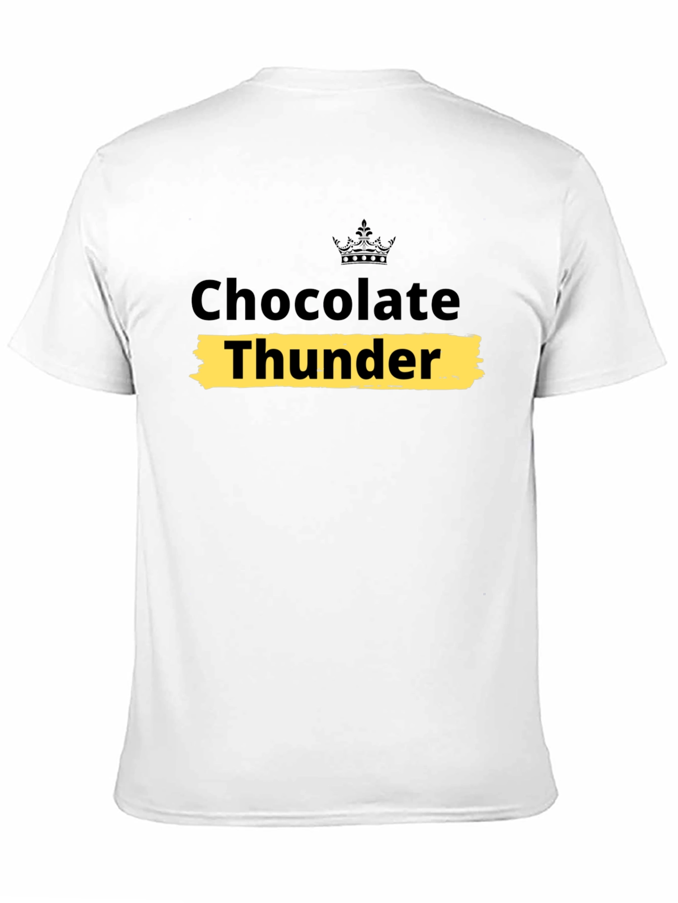 Chocolate Thunder Graphic Tee - Soft Cotton Blend