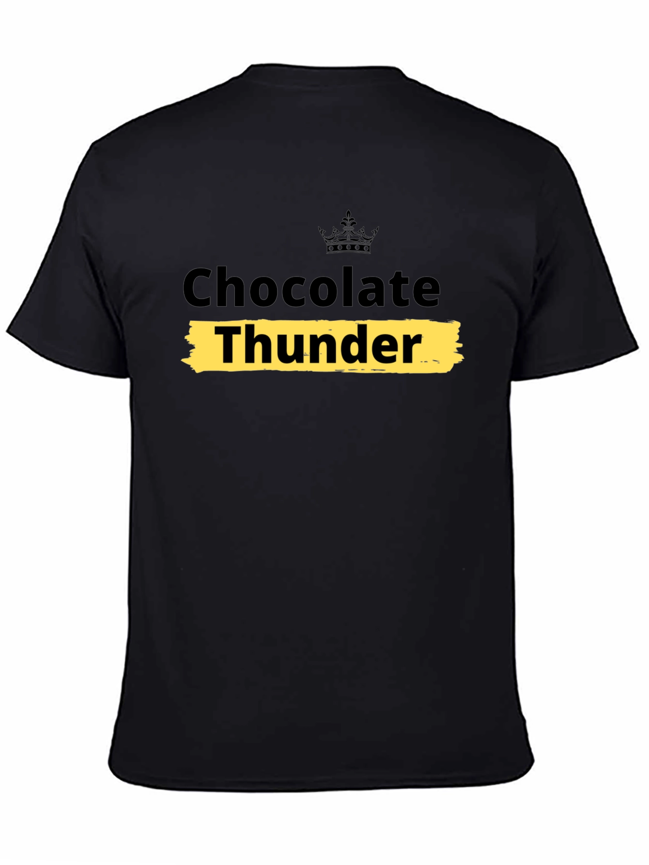 Chocolate Thunder Graphic Tee - Soft Cotton Blend