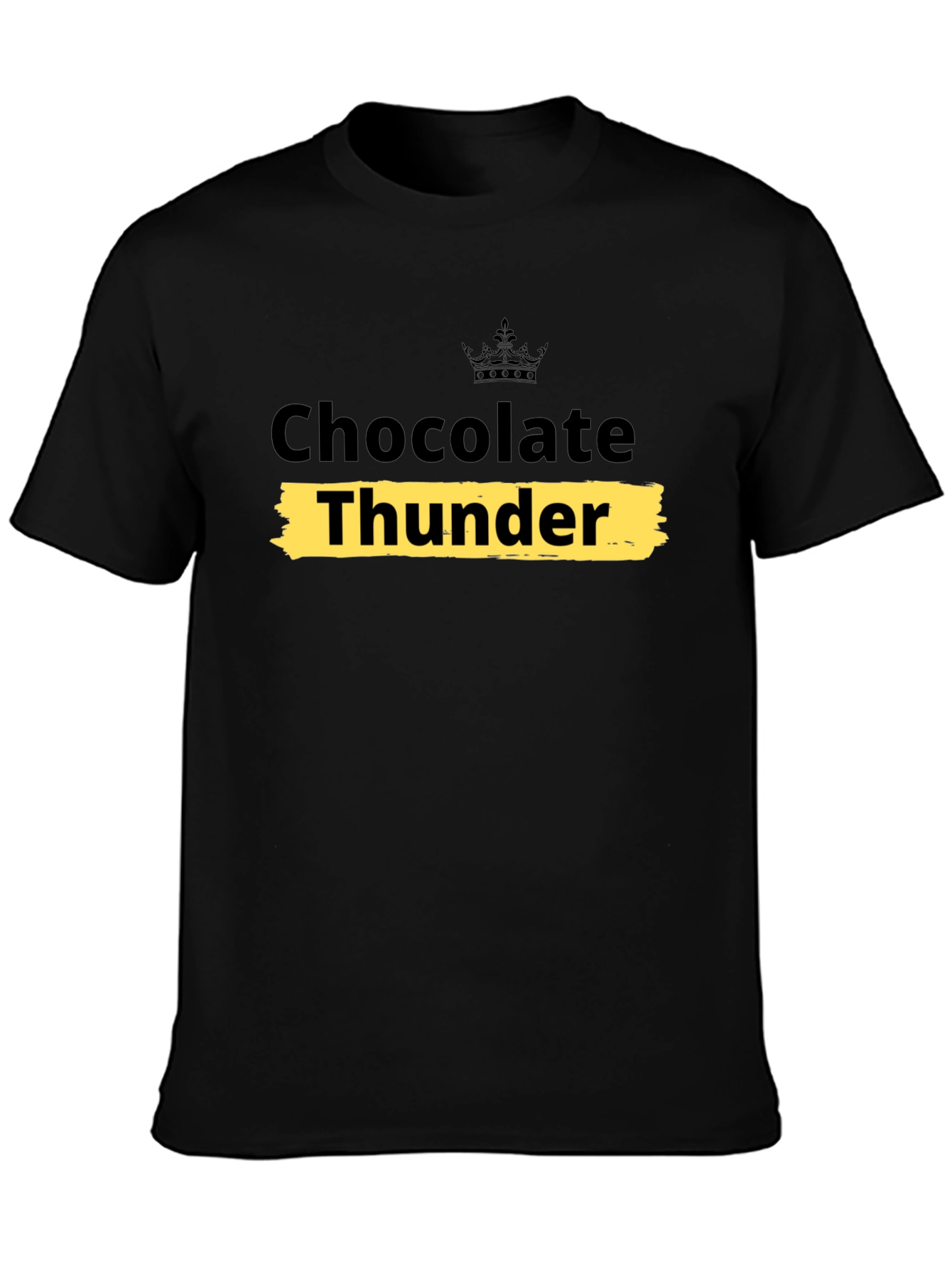 Chocolate Thunder Graphic Tee - Soft Cotton Blend
