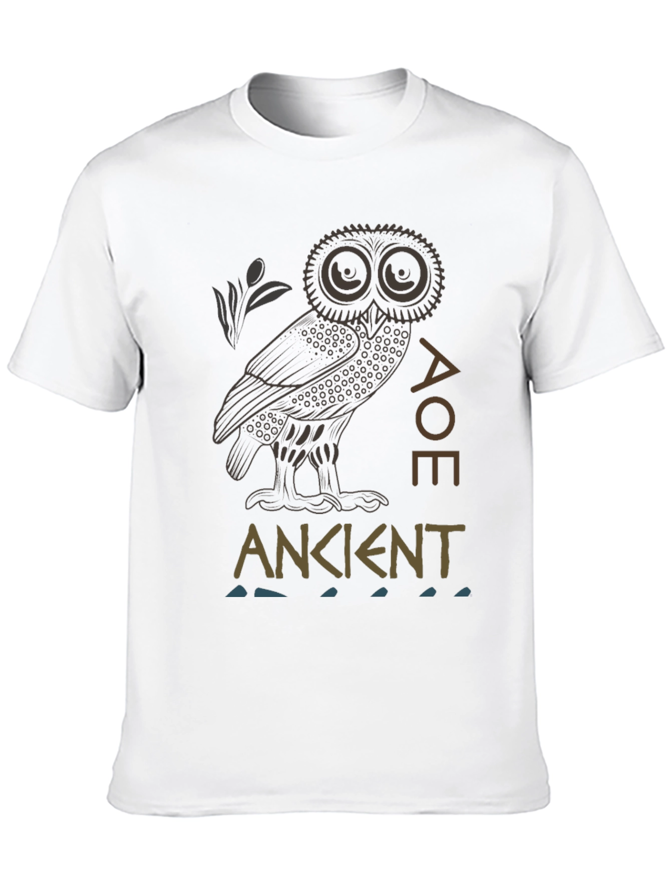 Ancient Wisdom Owl Graphic Tee