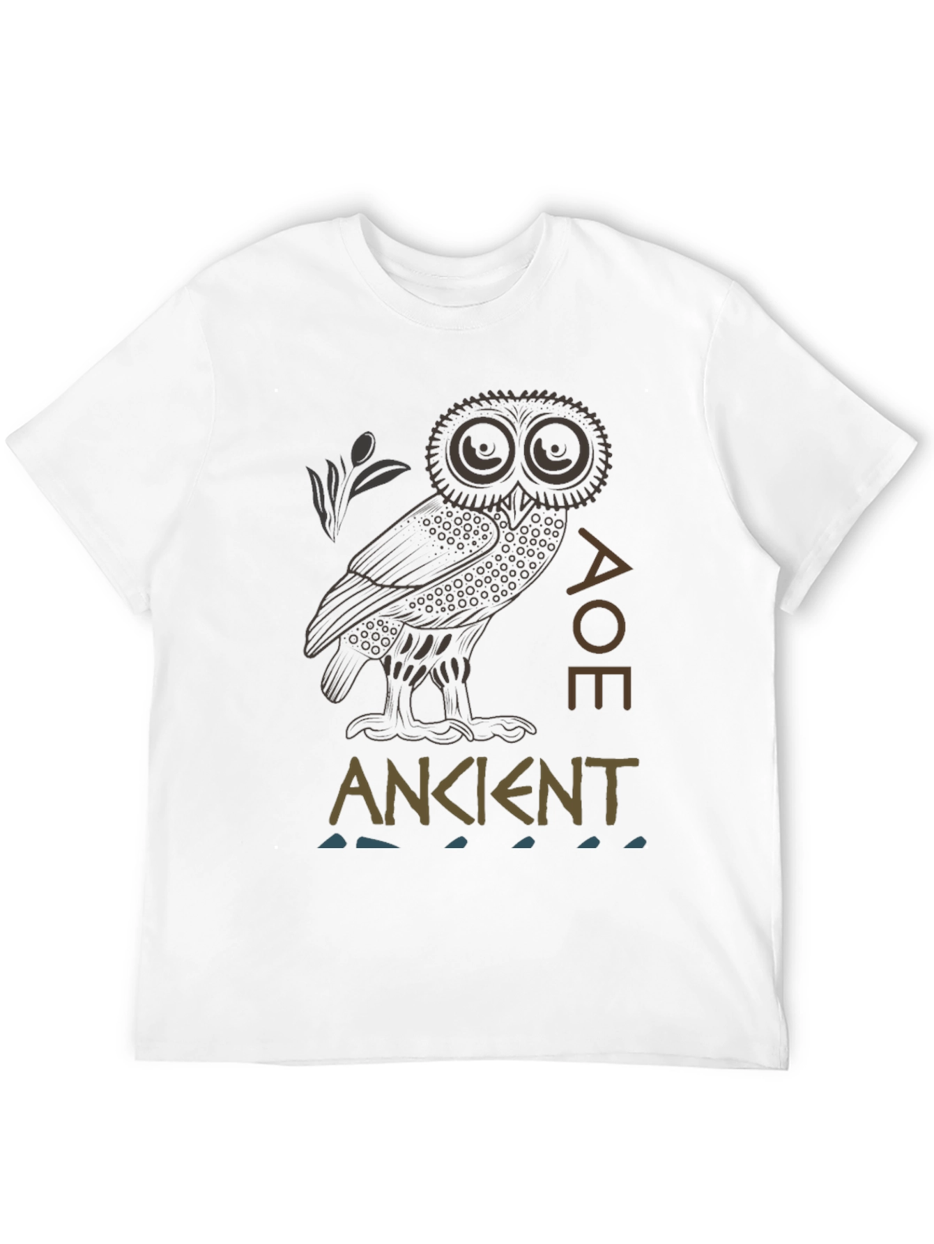Ancient Wisdom Owl Graphic Tee