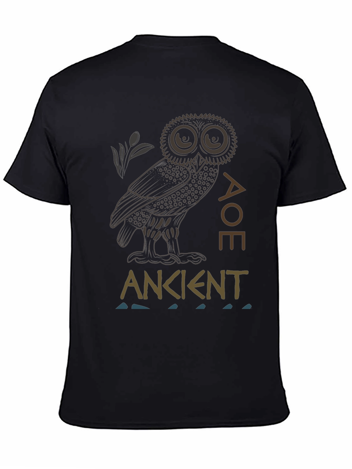 Ancient Wisdom Owl Graphic Tee