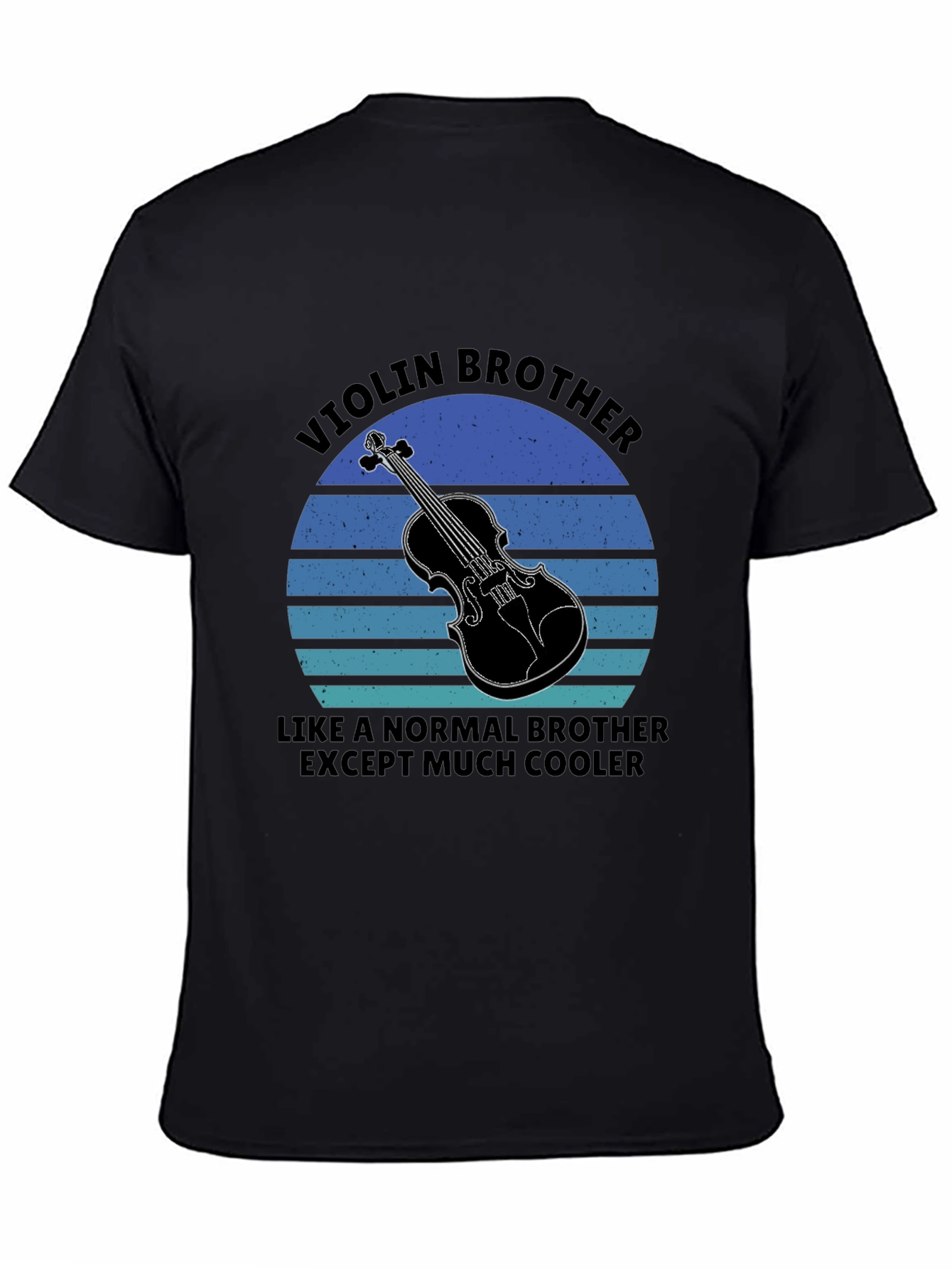 Violin Brother Graphic Tee - Cool Musician T-Shirt
