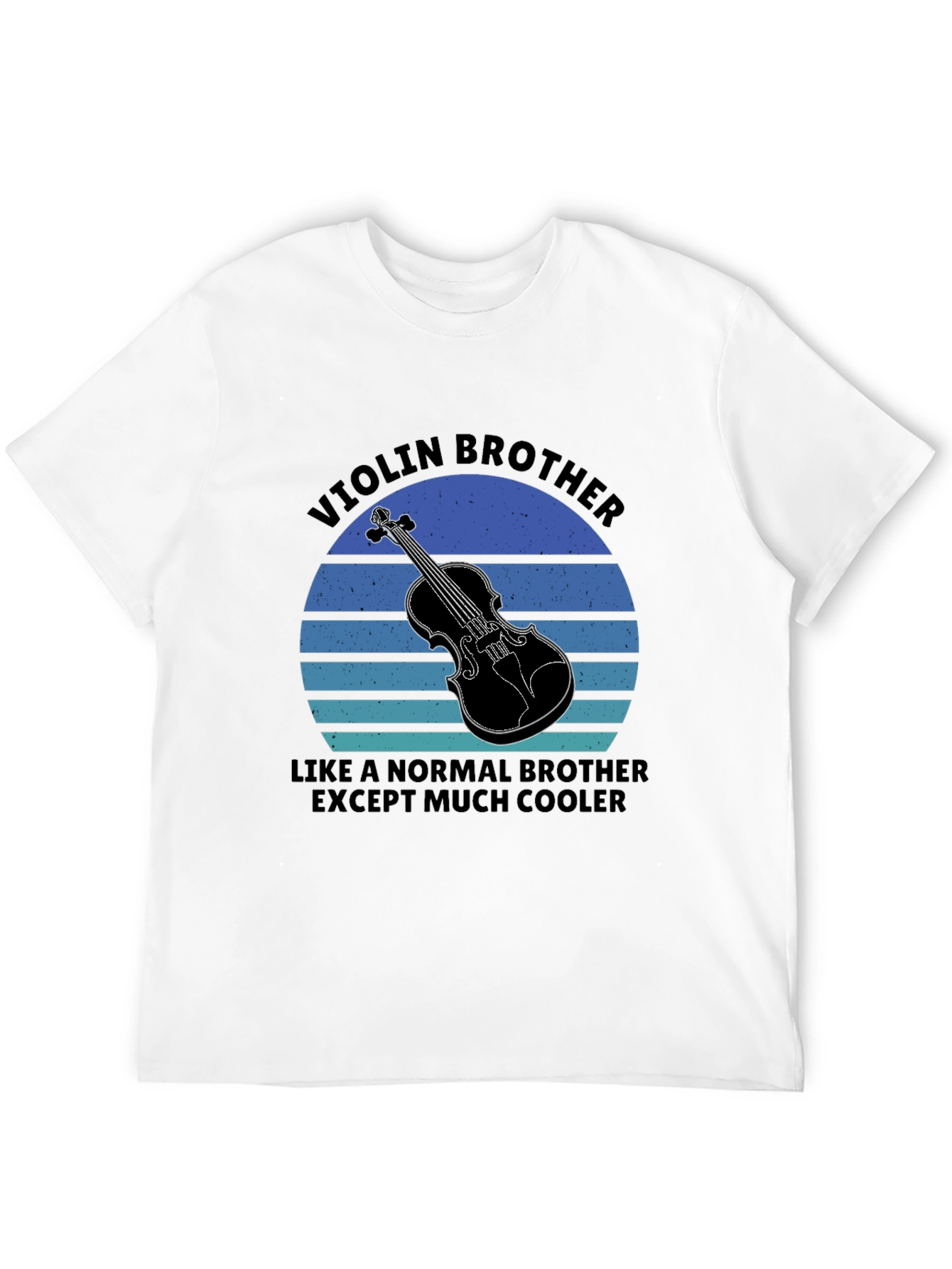 Violin Brother Graphic Tee - Cool Musician T-Shirt