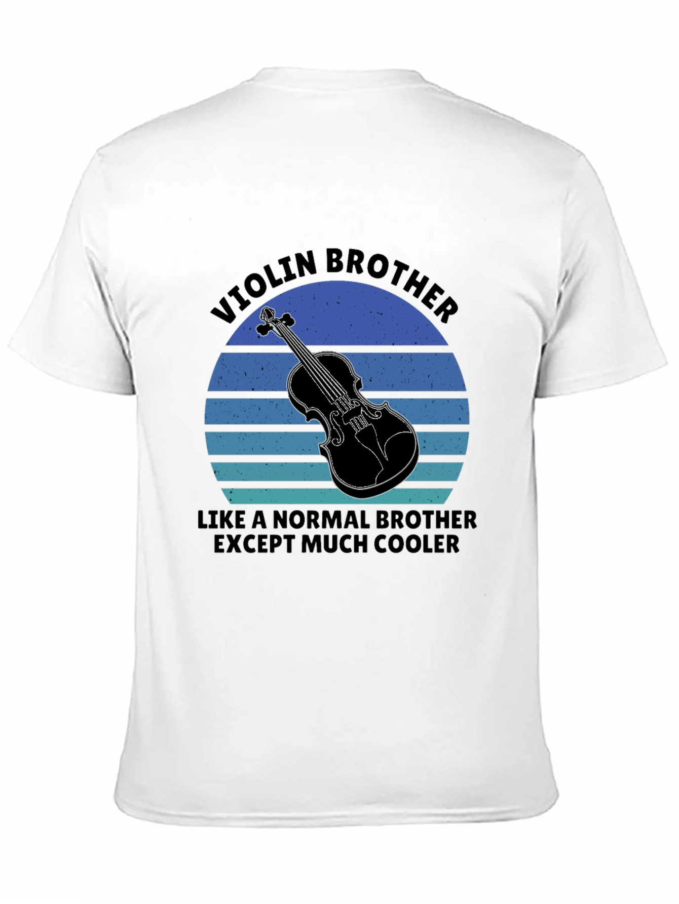 Violin Brother Graphic Tee - Cool Musician T-Shirt