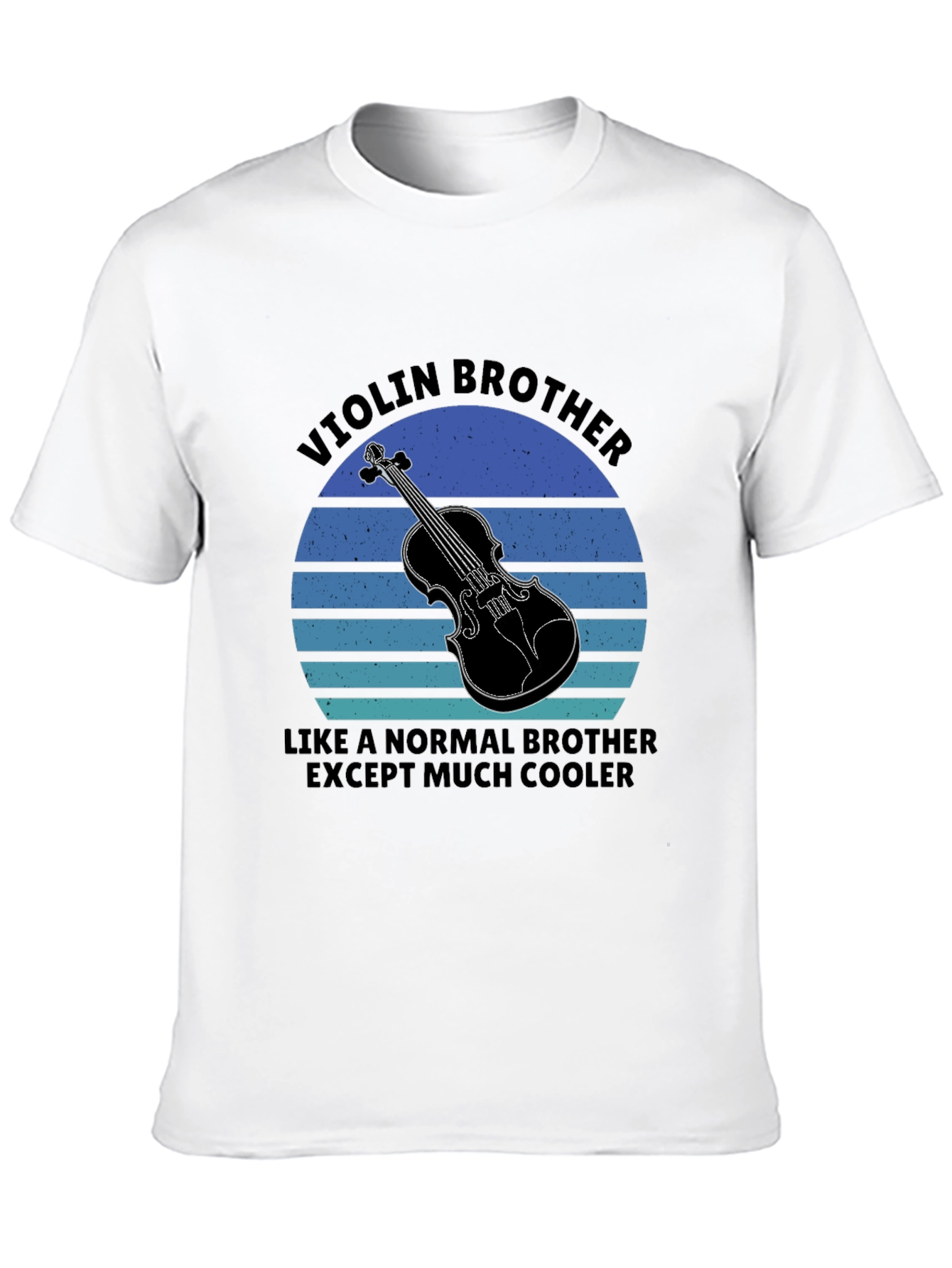 Violin Brother Graphic Tee - Cool Musician T-Shirt