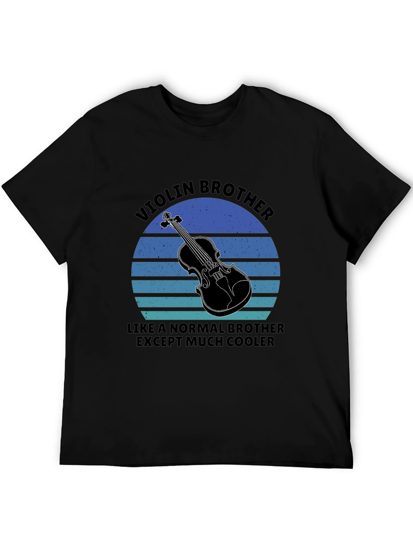 Violin Brother Graphic Tee - Cool Musician T-Shirt