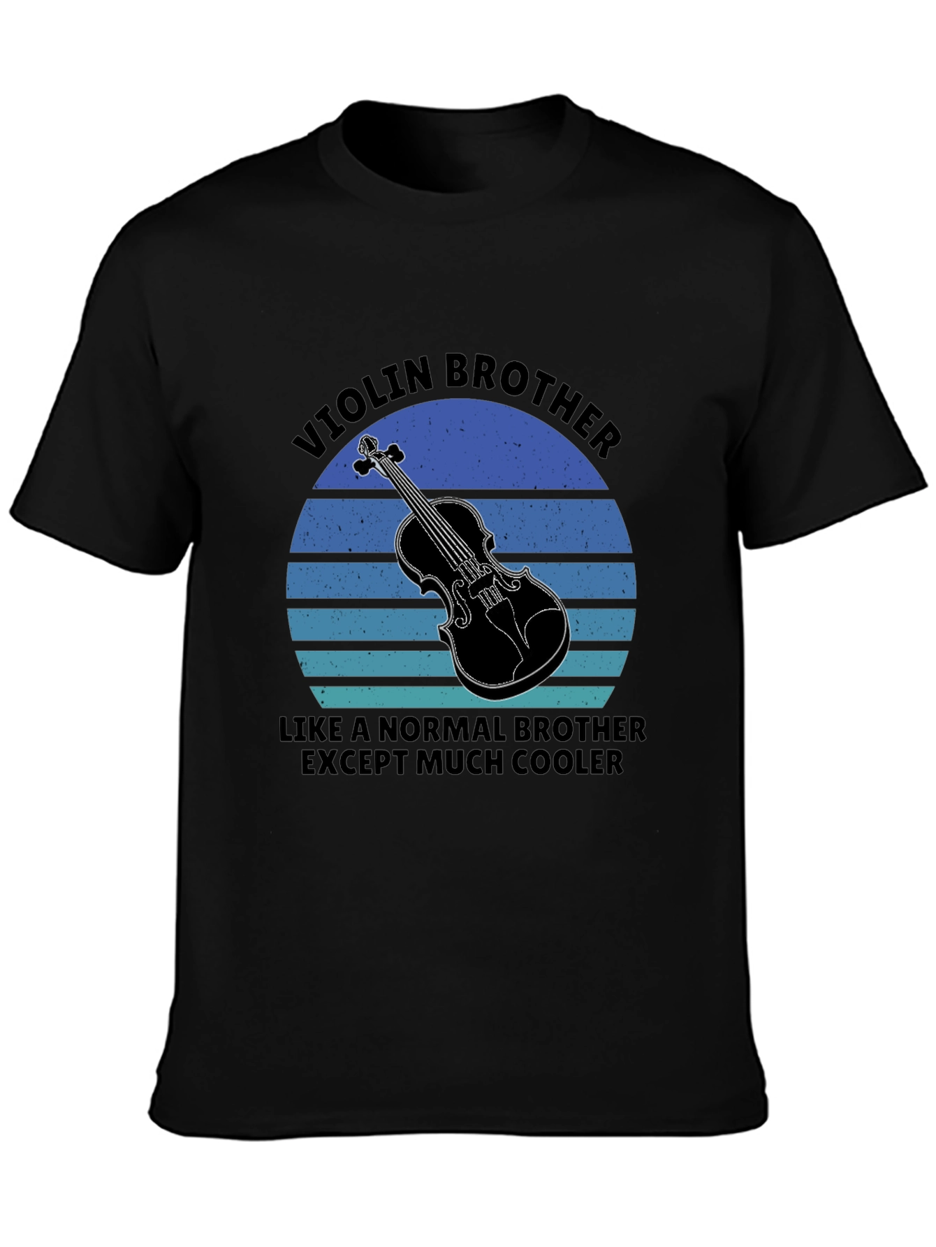 Violin Brother Graphic Tee - Cool Musician T-Shirt