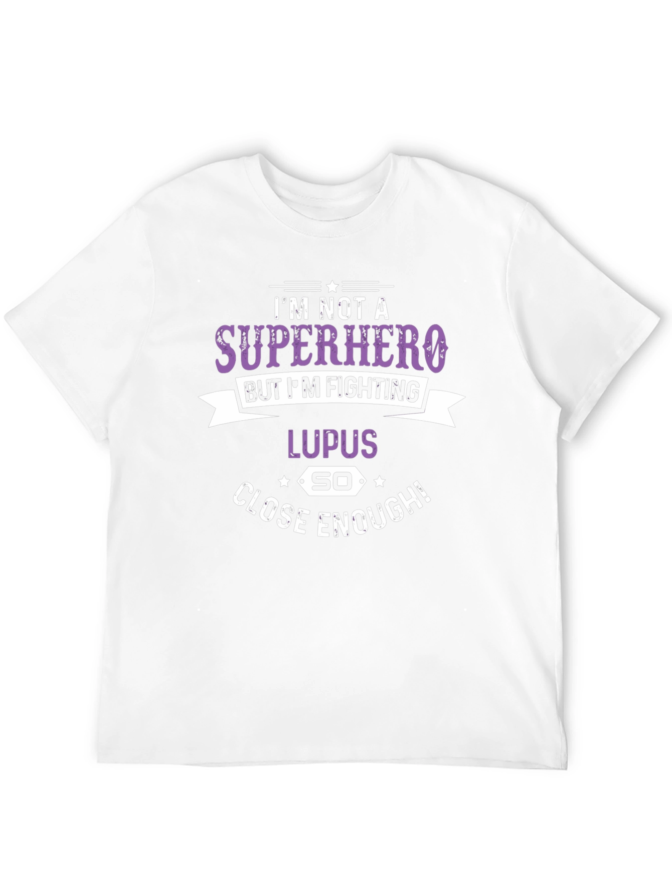 Lupus Fighter T-Shirt: Superhero Close Enough!