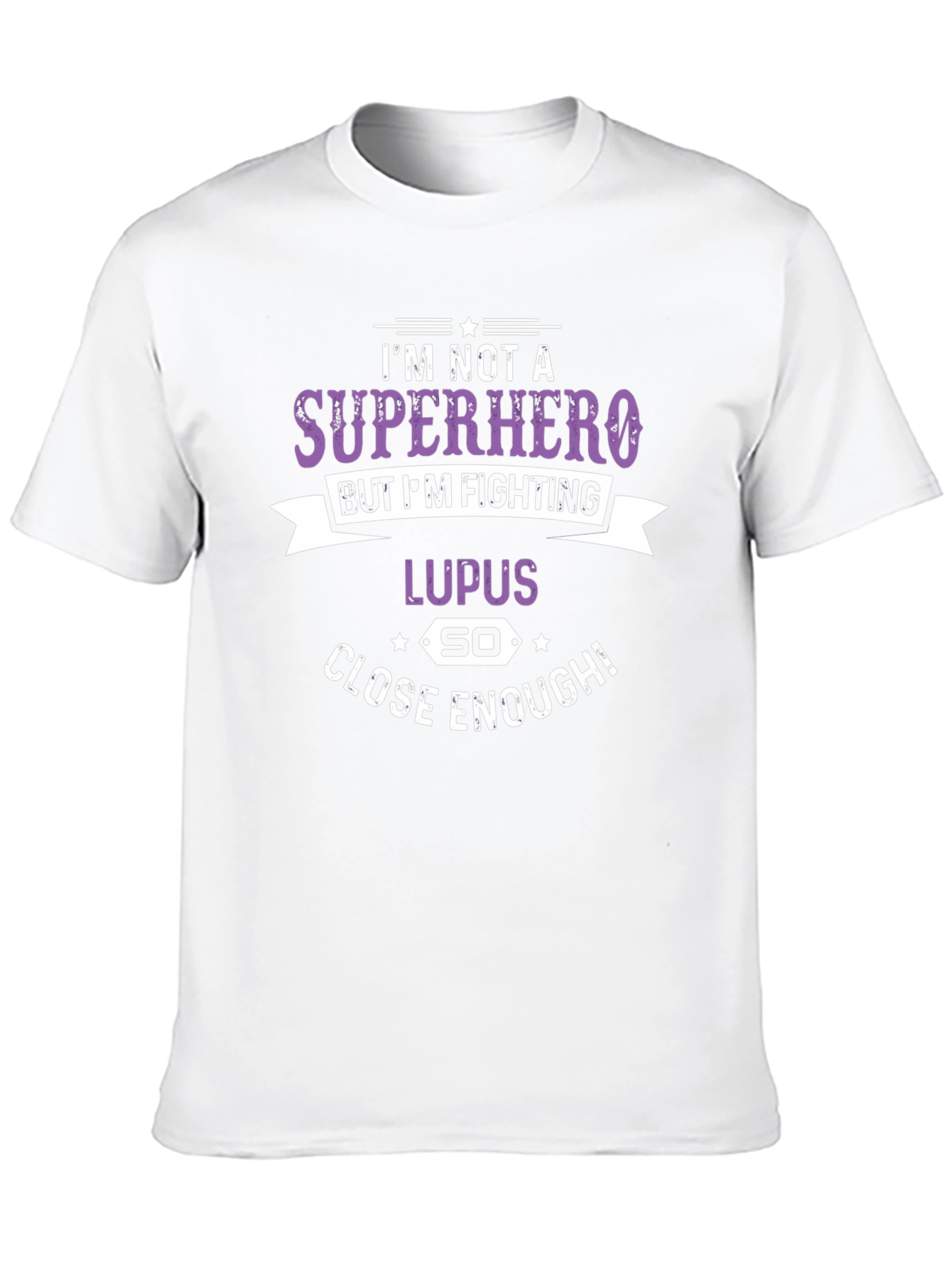 Lupus Fighter T-Shirt: Superhero Close Enough!