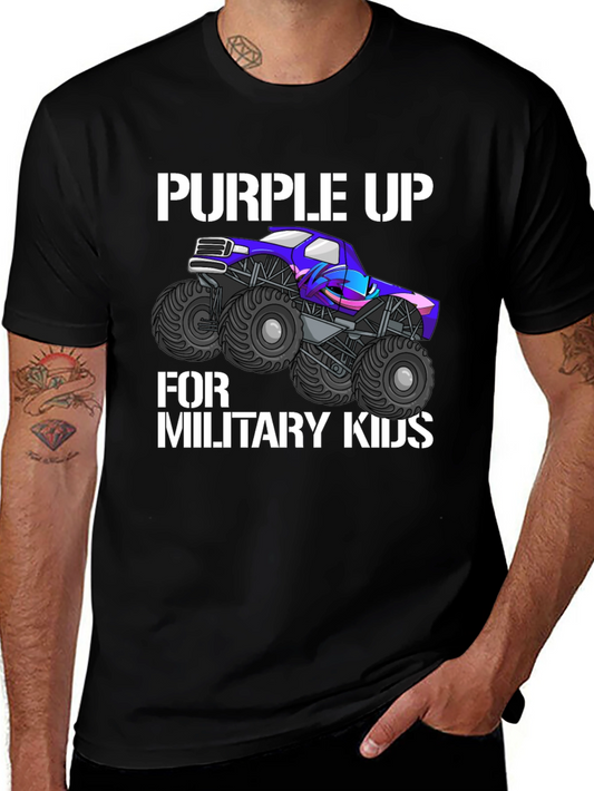 Purple Up Military Kids T-Shirt