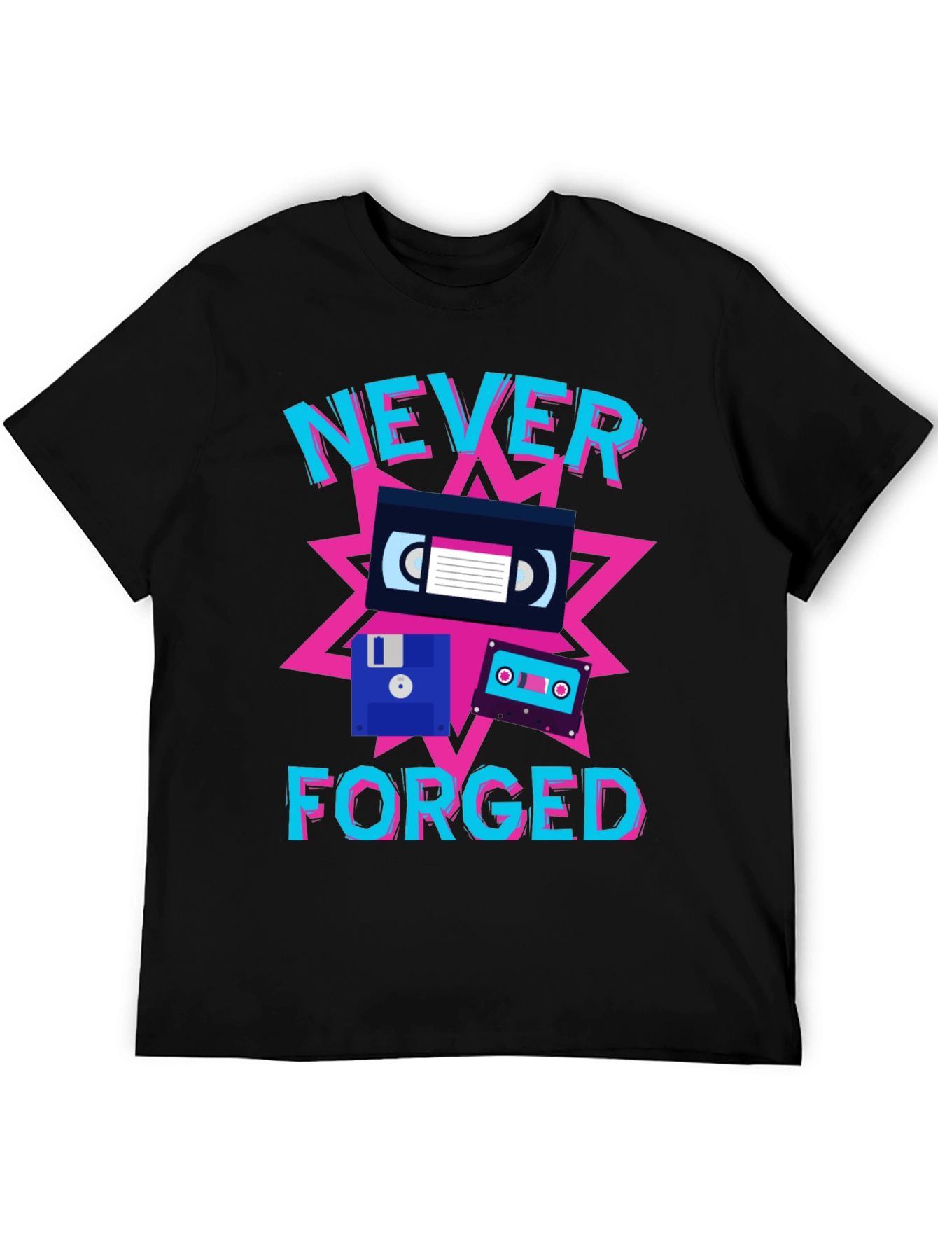 Never Forged Retro T-Shirt