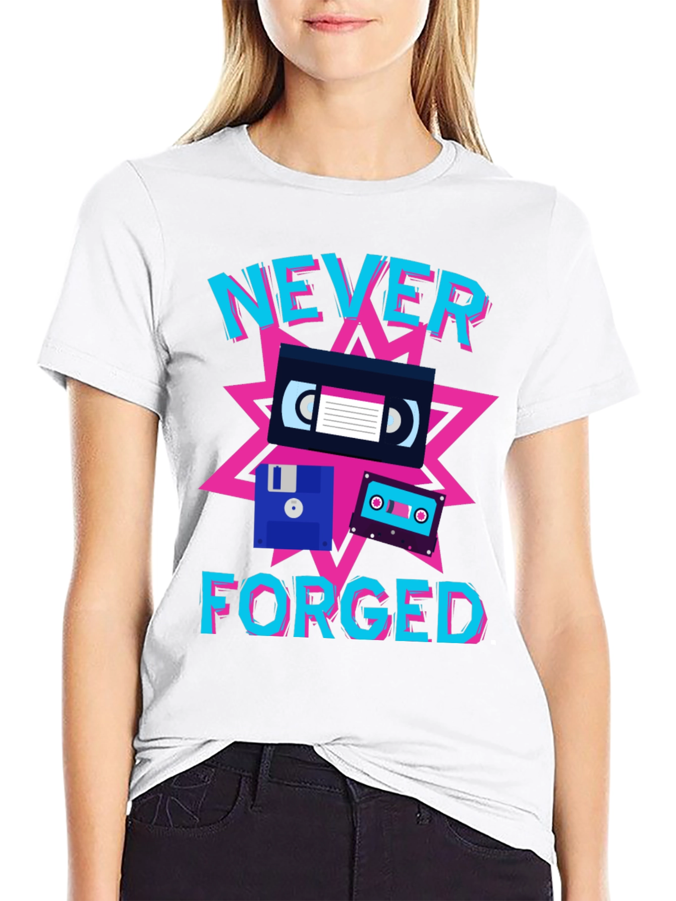 Never Forged Retro T-Shirt