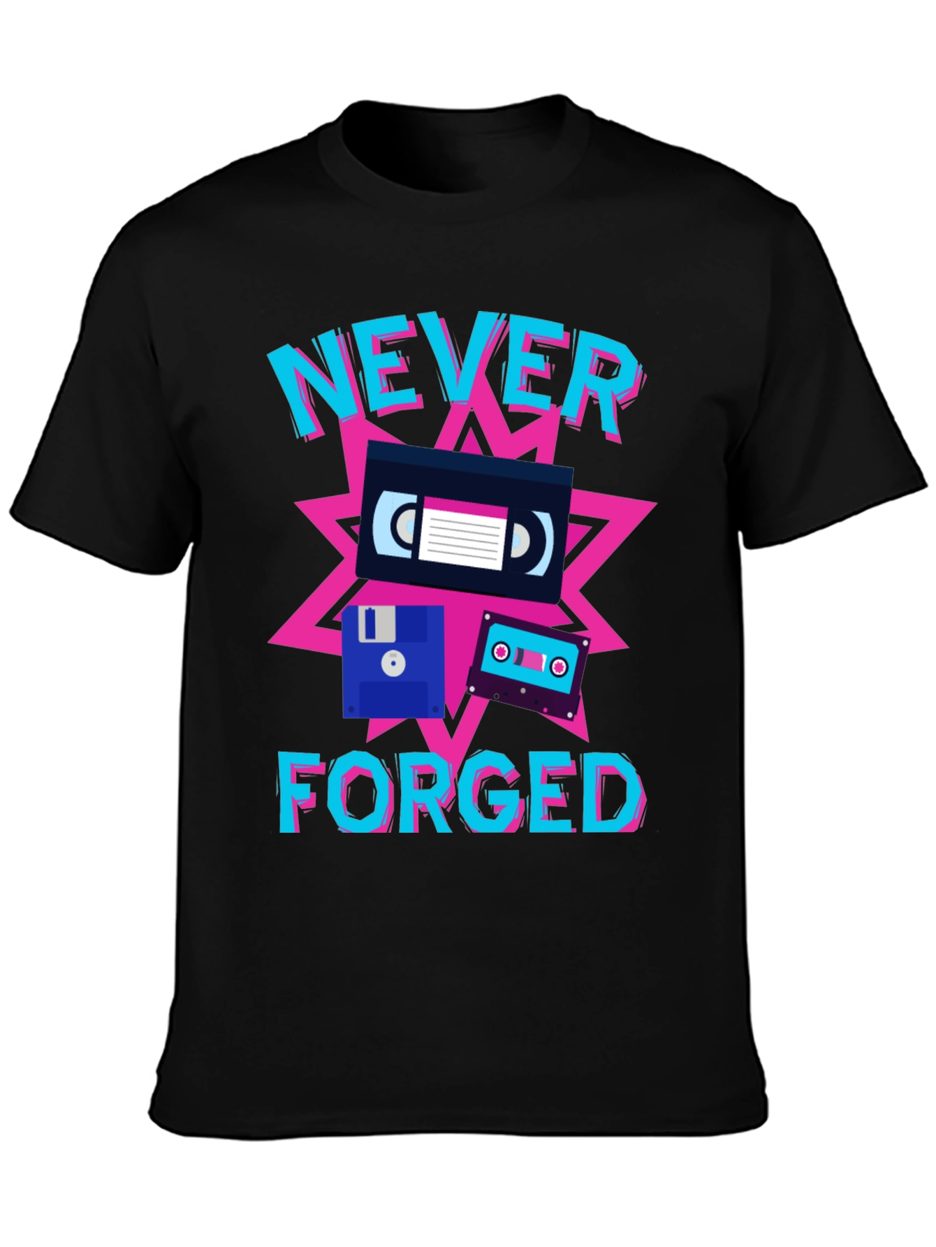 Never Forged Retro T-Shirt