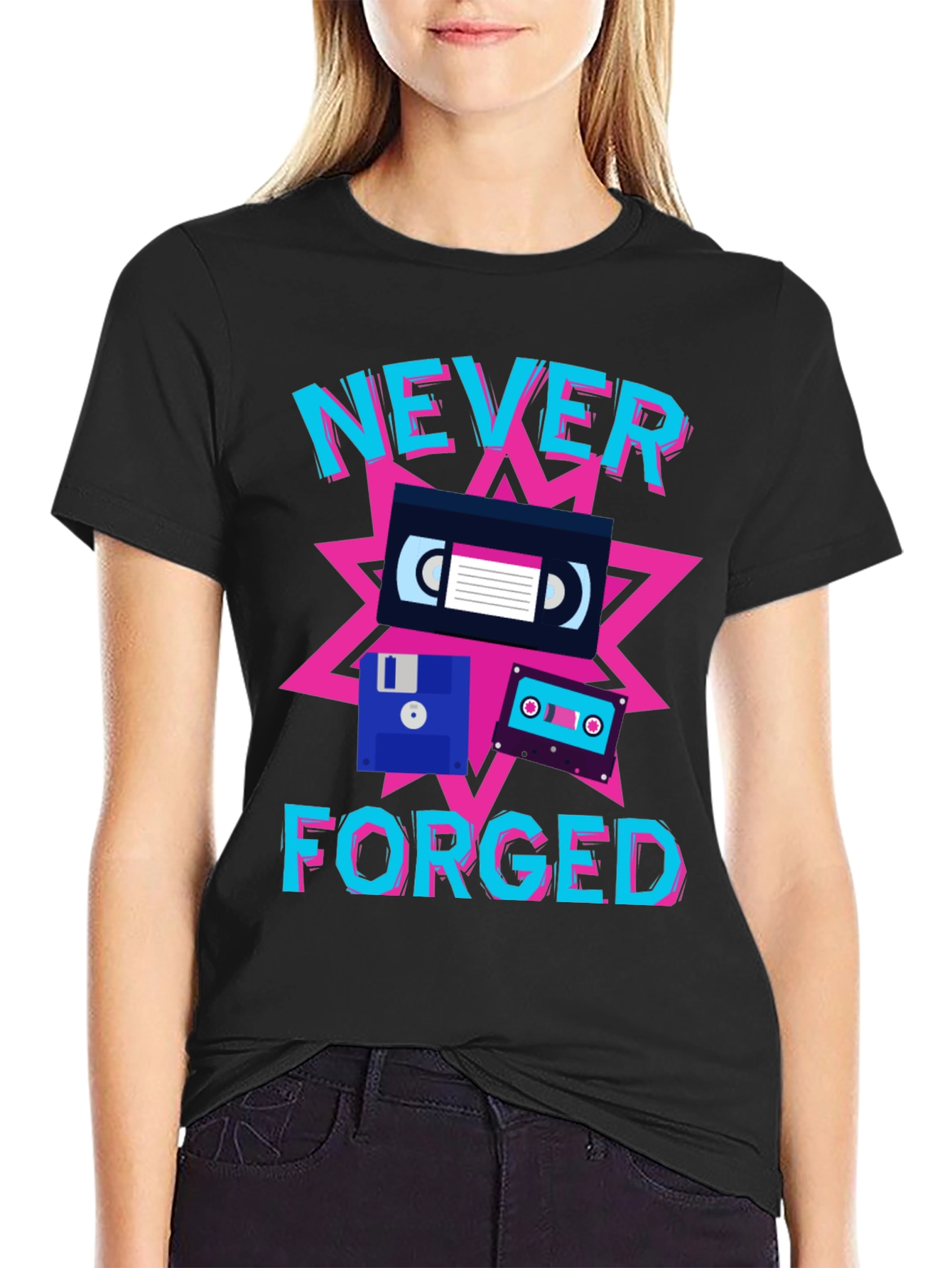 Never Forged Retro T-Shirt