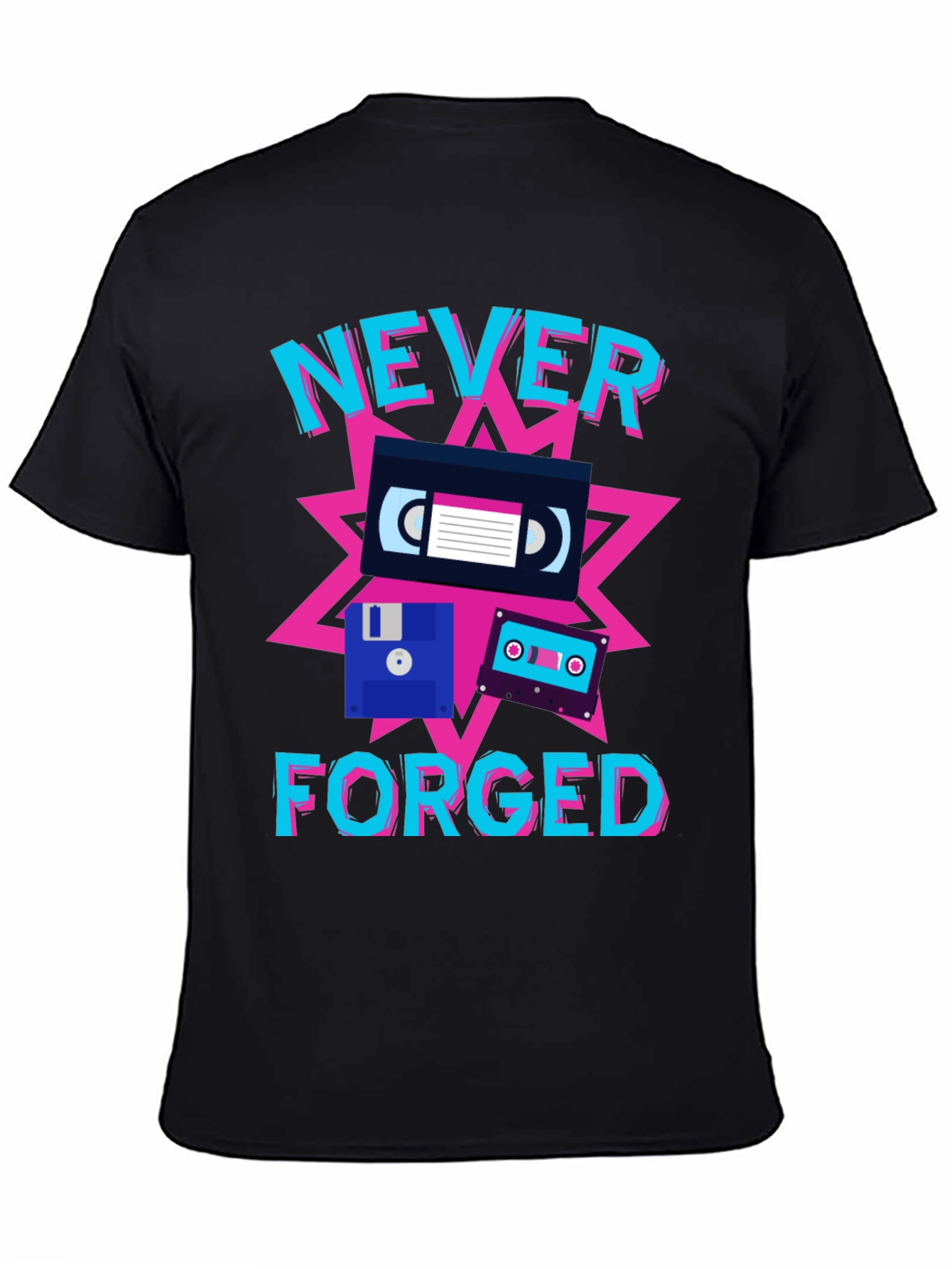 Never Forged Retro T-Shirt