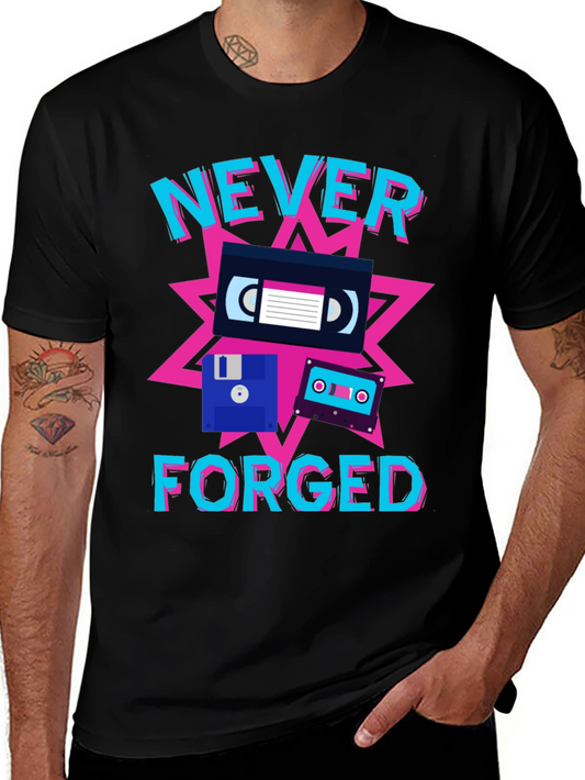 Never Forged Retro T-Shirt