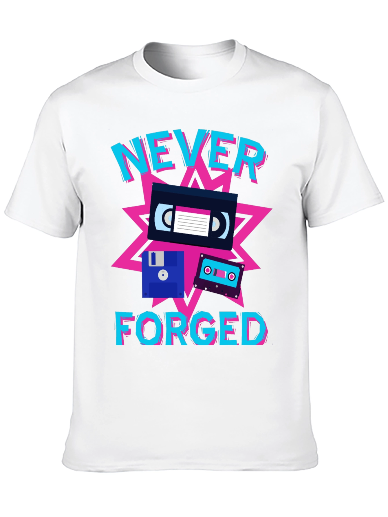 Never Forged Retro T-Shirt