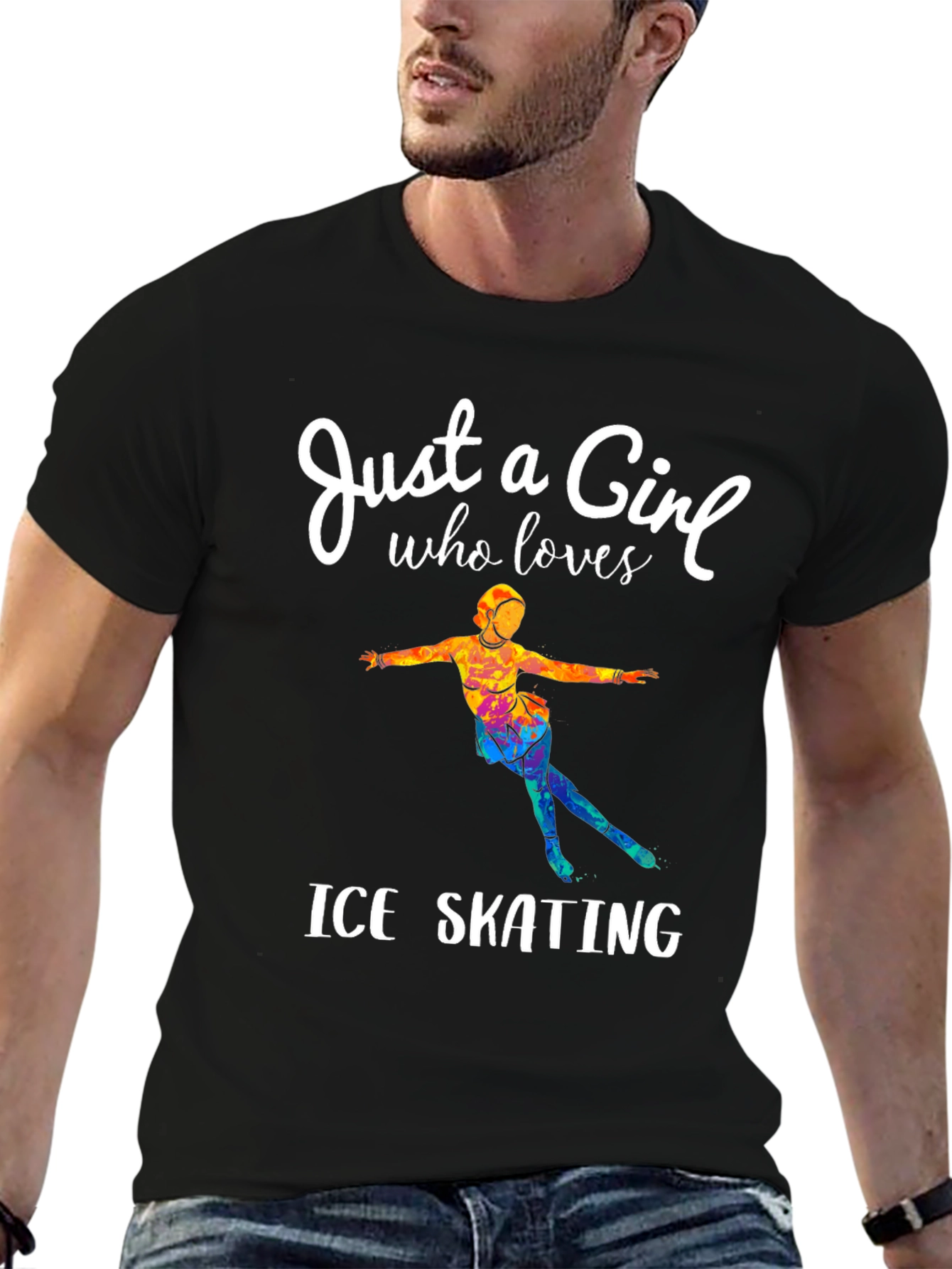 Ice Skating Girl T-Shirt - Figure Skater Gift