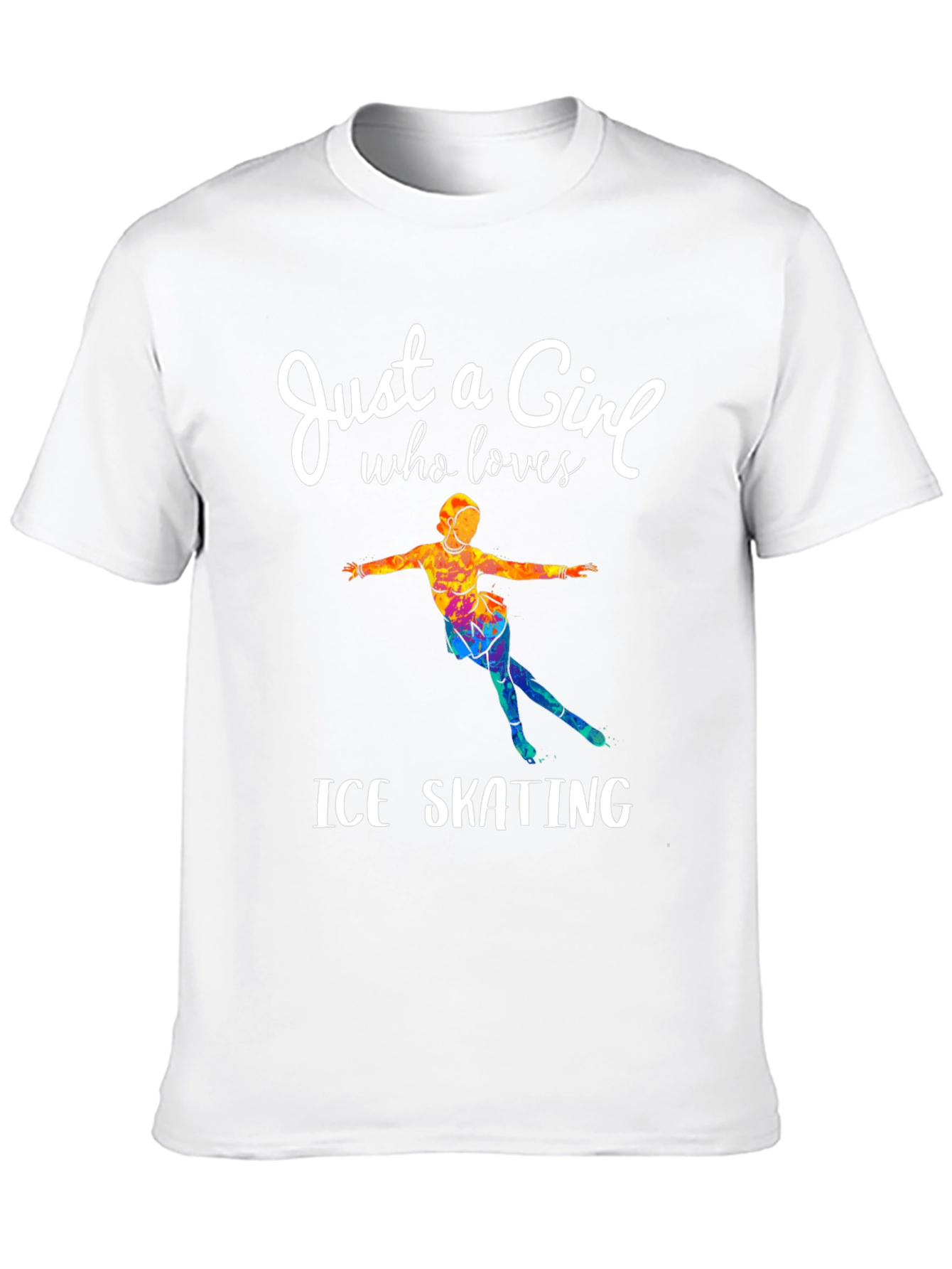 Ice Skating Girl T-Shirt - Figure Skater Gift
