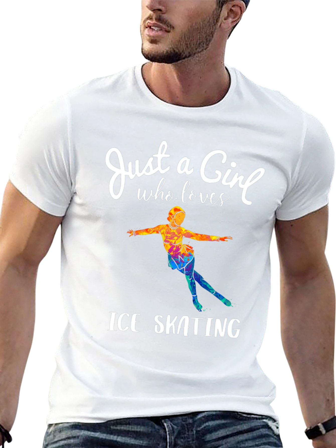 Ice Skating Girl T-Shirt - Figure Skater Gift