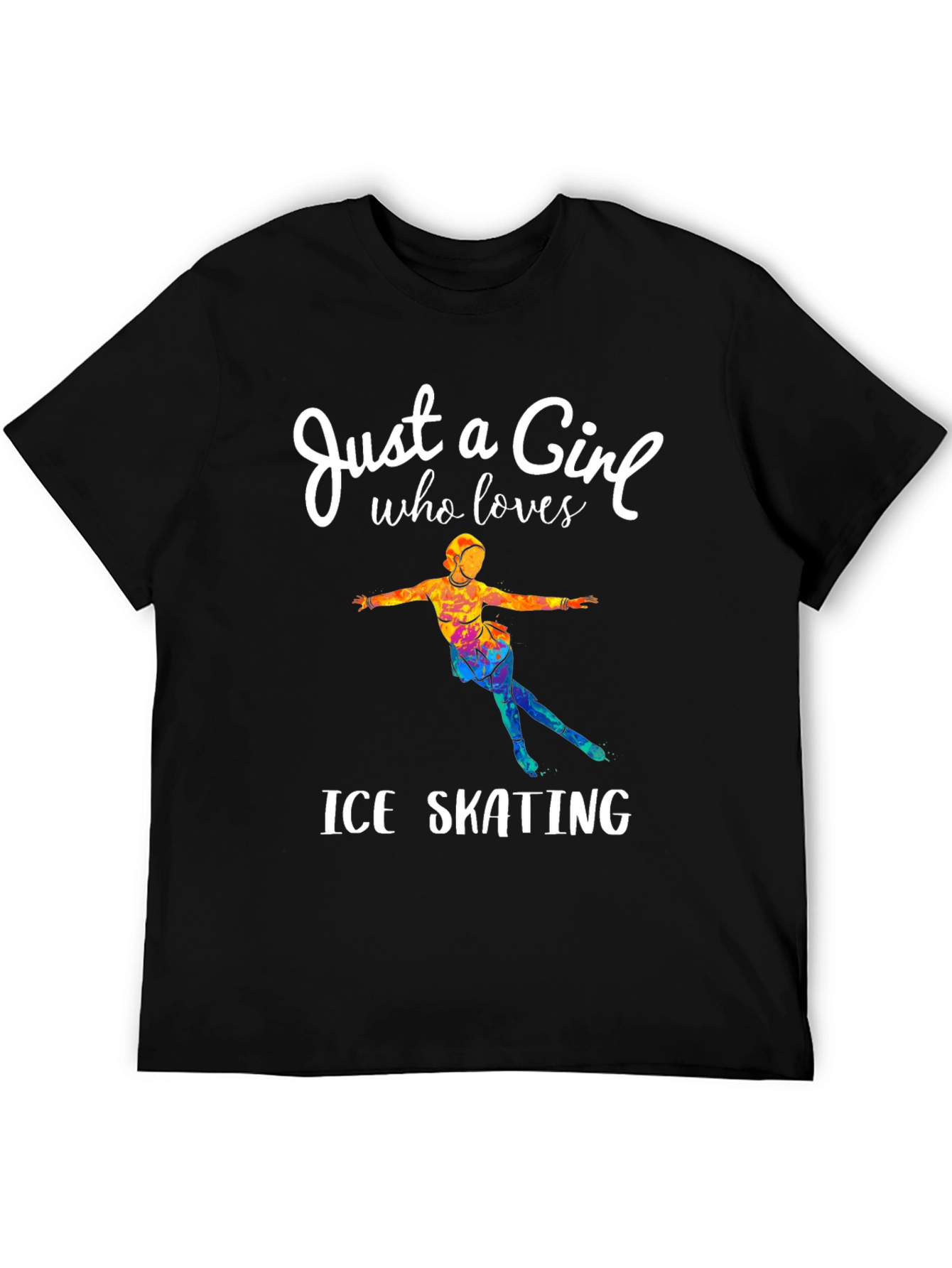Ice Skating Girl T-Shirt - Figure Skater Gift