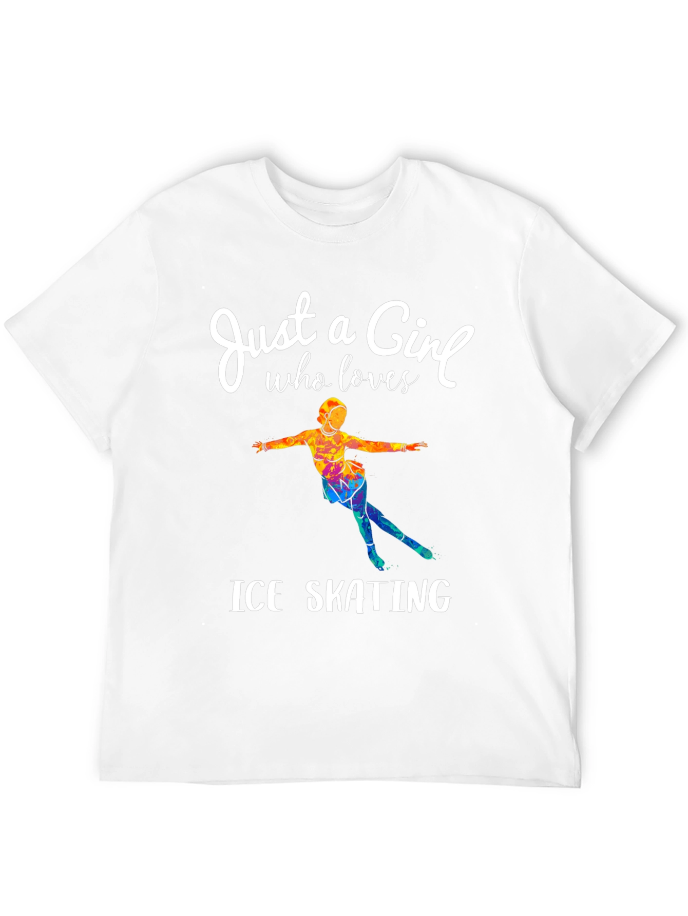 Ice Skating Girl T-Shirt - Figure Skater Gift