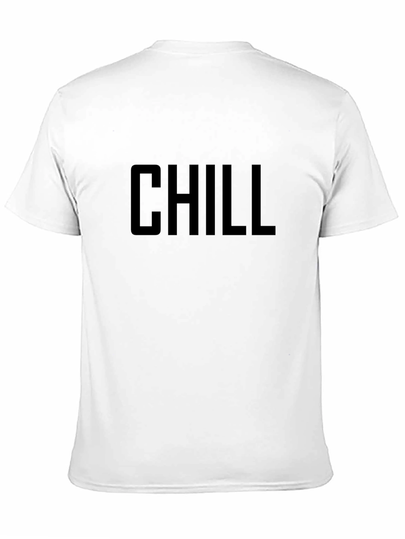 Chill Black T-Shirt - Relaxed & Stylish